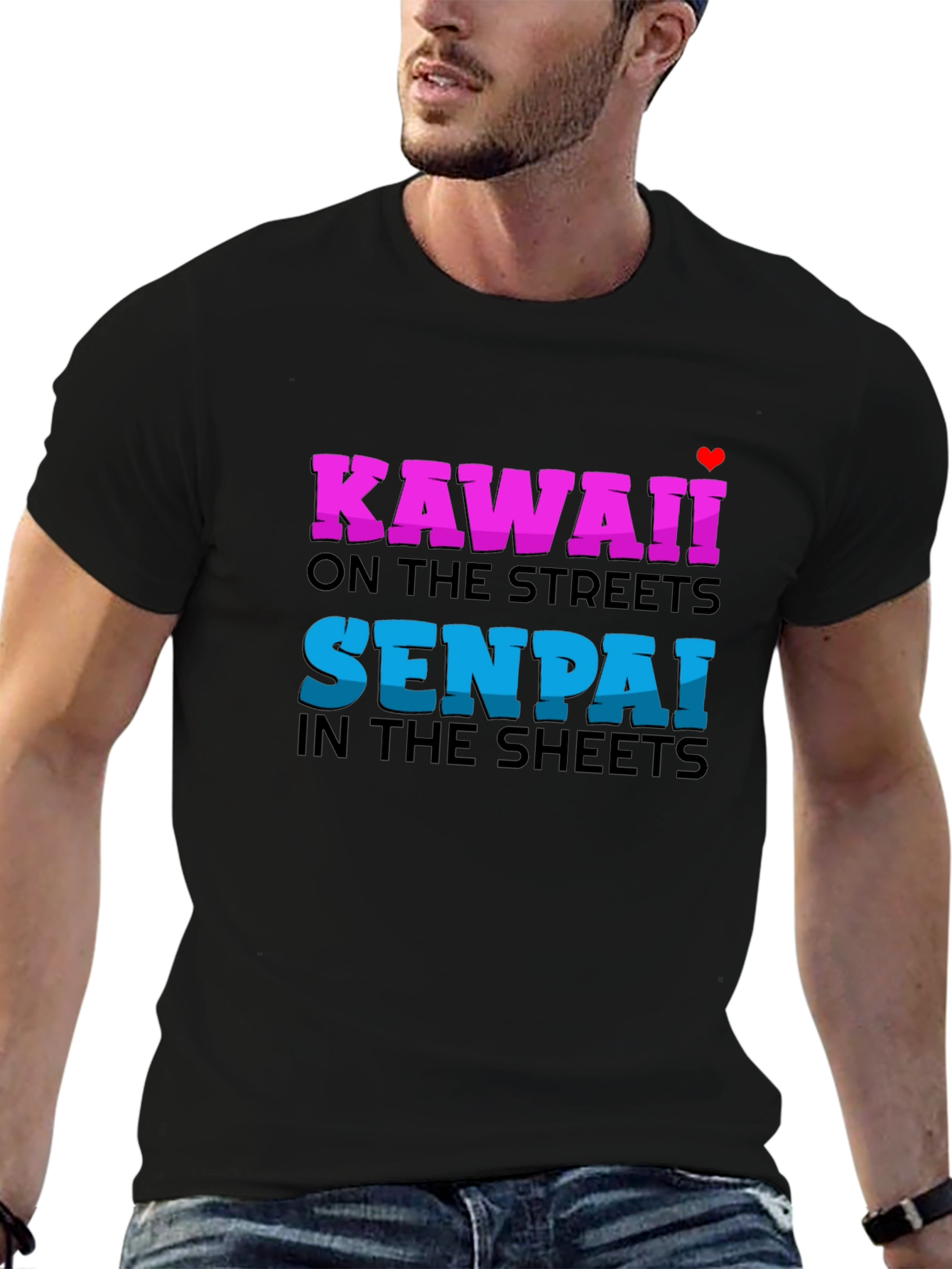 Kawaii Senpai T-Shirt - Anime Style