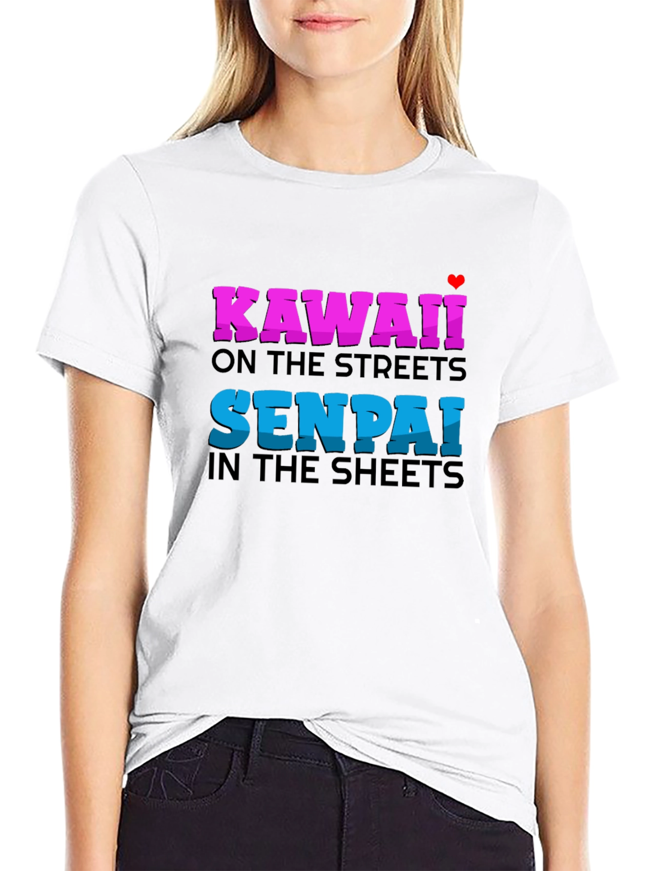 Kawaii Senpai T-Shirt - Anime Style