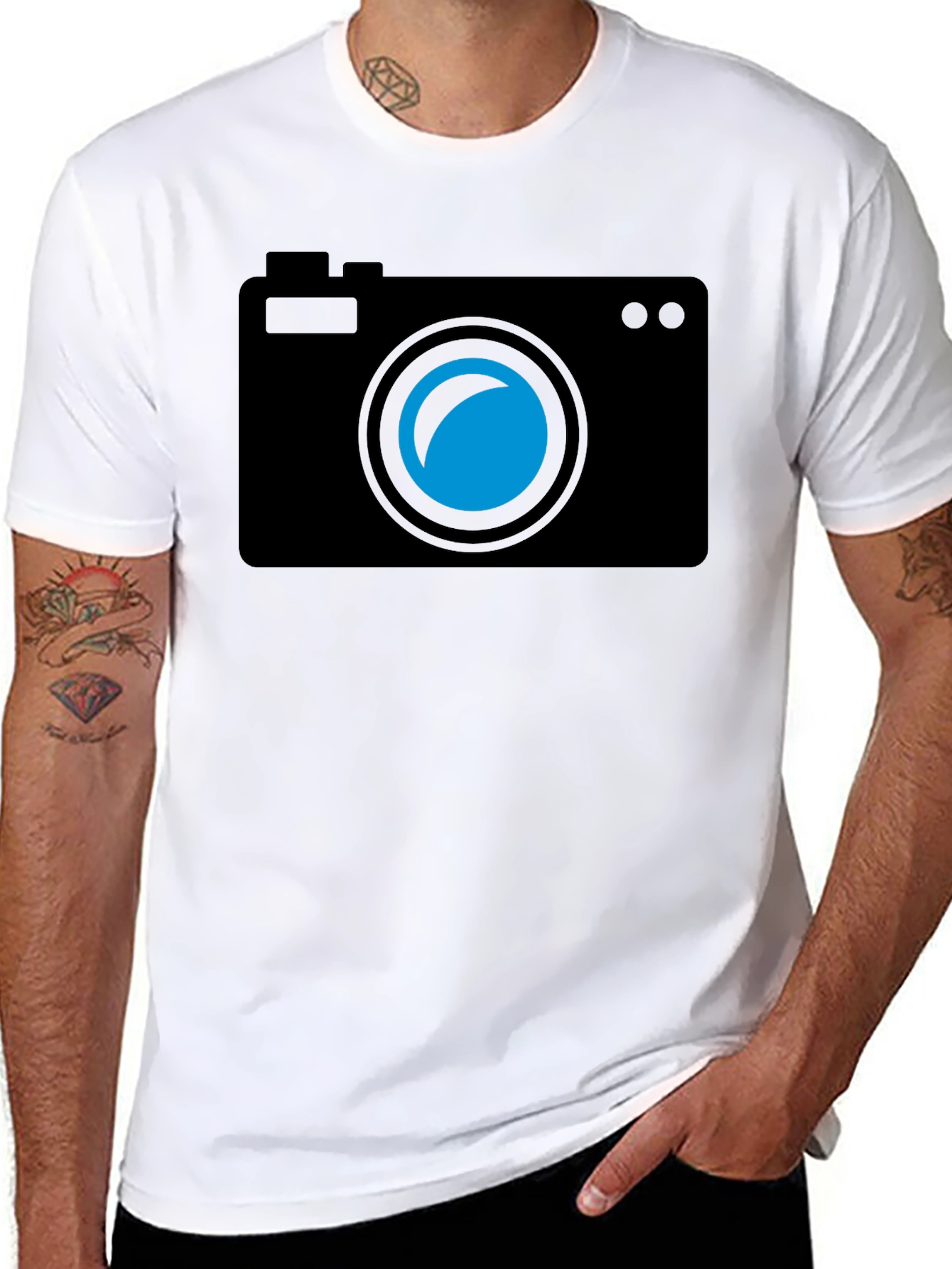 Camera Graphic T-Shirt - Photographers Essential