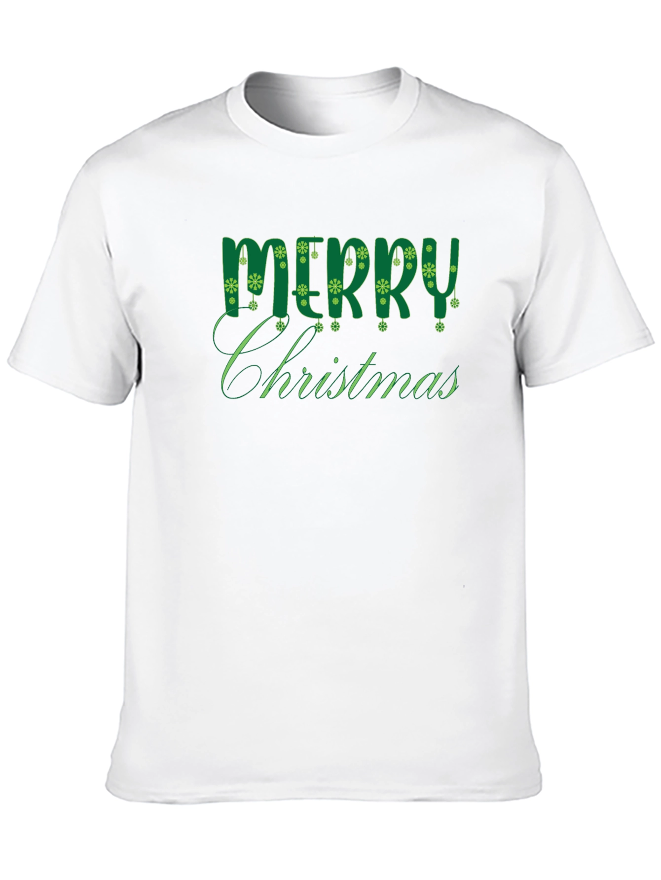 Merry Christmas Graphic Tee - Holiday Season Apparel