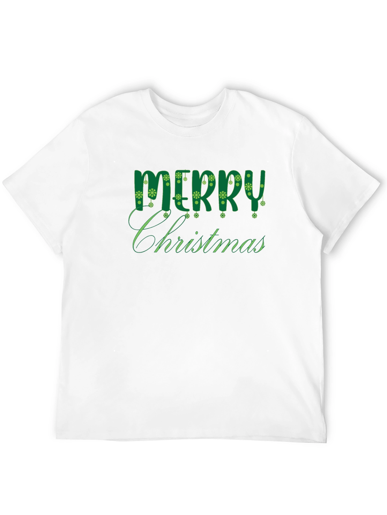 Merry Christmas Graphic Tee - Holiday Season Apparel
