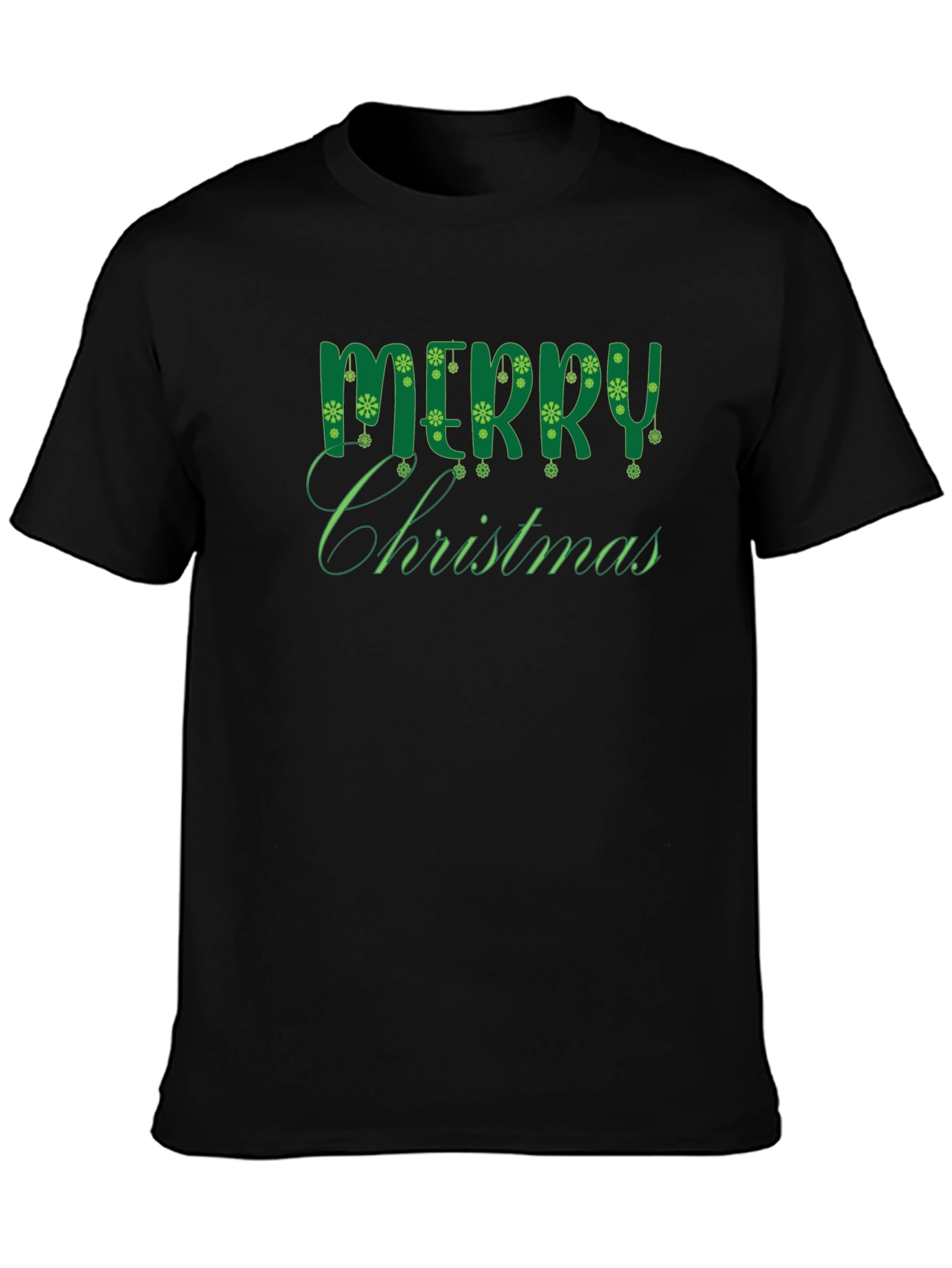 Merry Christmas Graphic Tee - Holiday Season Apparel