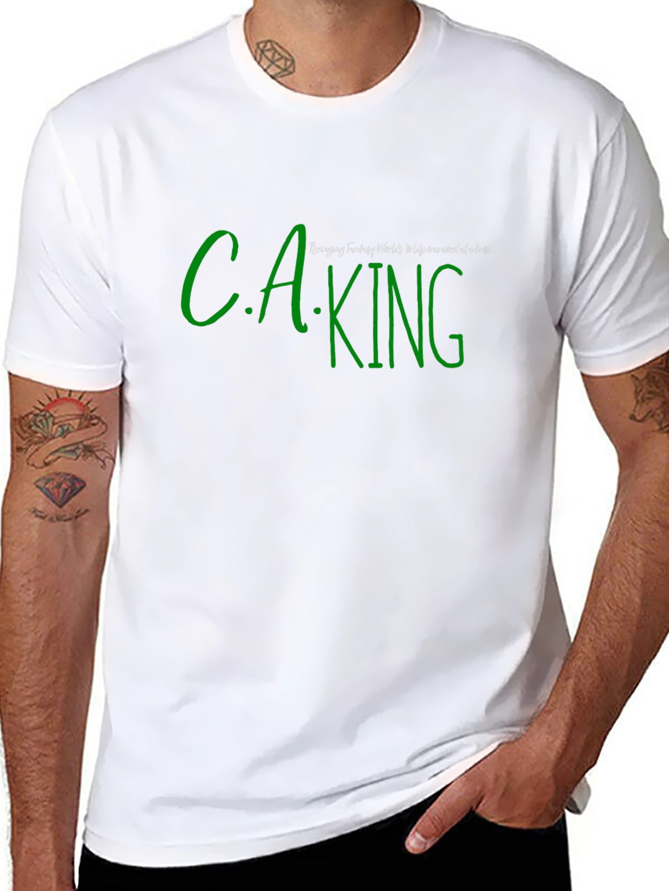 C.A. King Graphic Black T-Shirt