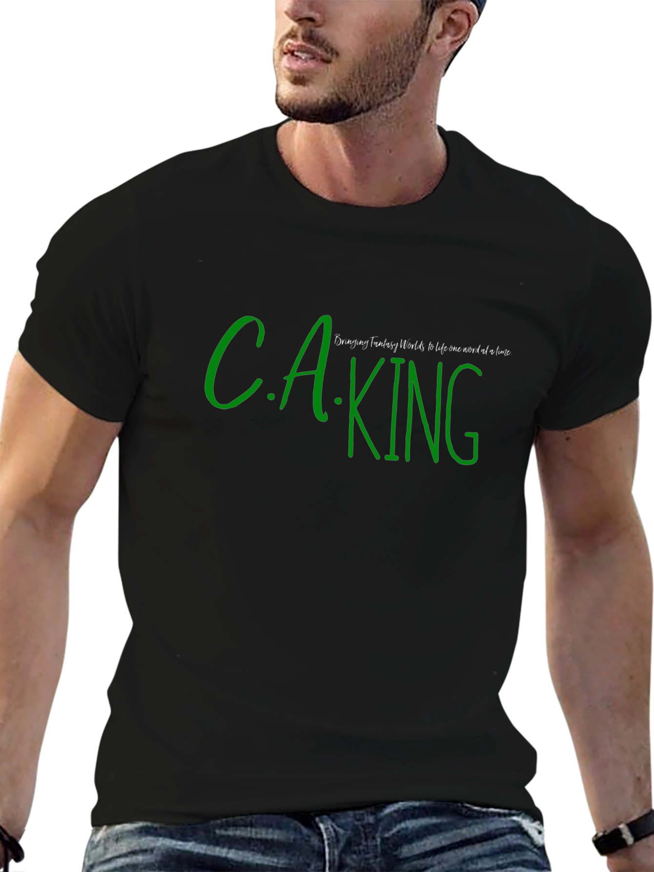 C.A. King Graphic Black T-Shirt