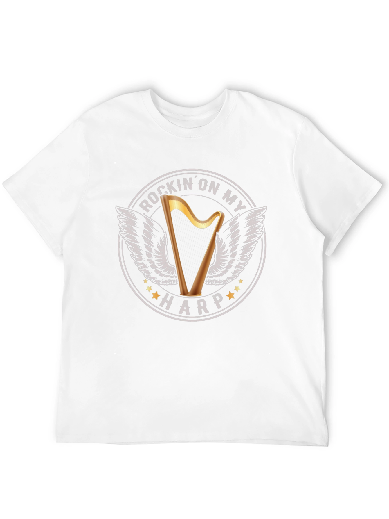 Rockin On My Harp Graphic T-Shirt
