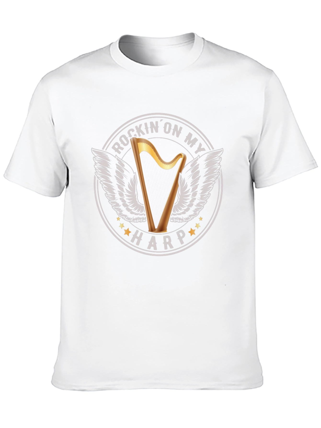 Rockin On My Harp Graphic T-Shirt