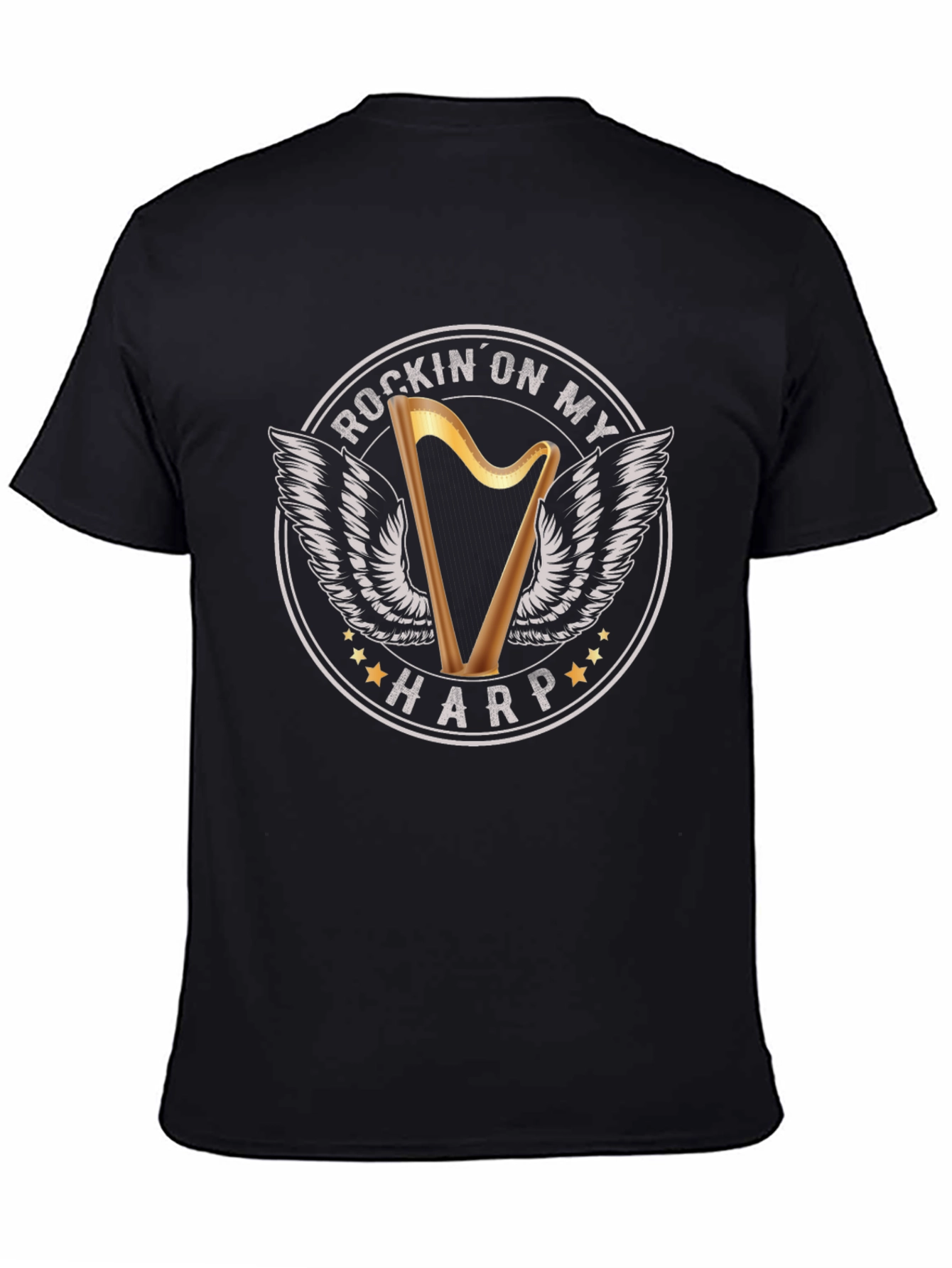 Rockin On My Harp Graphic T-Shirt