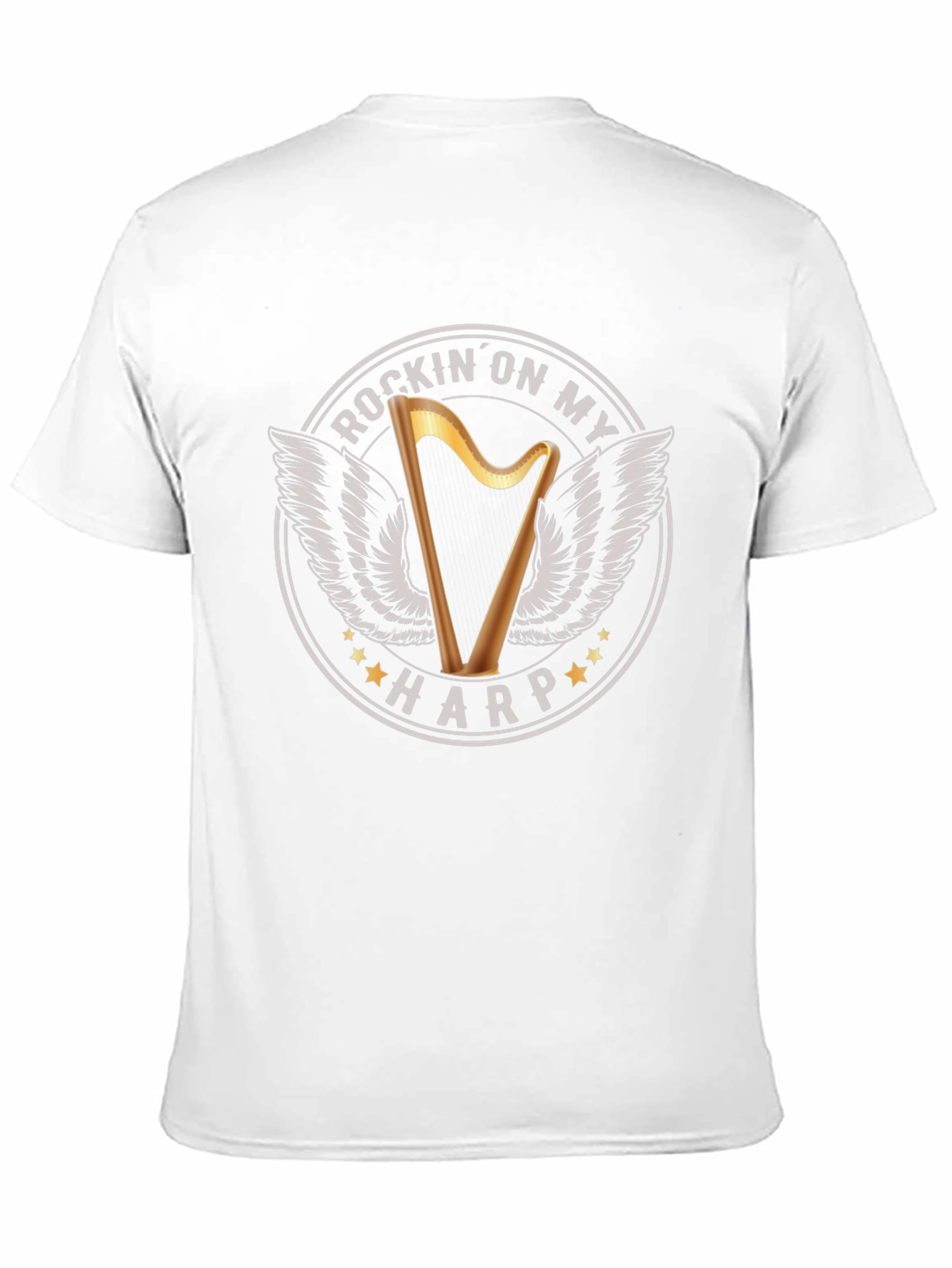 Rockin On My Harp Graphic T-Shirt