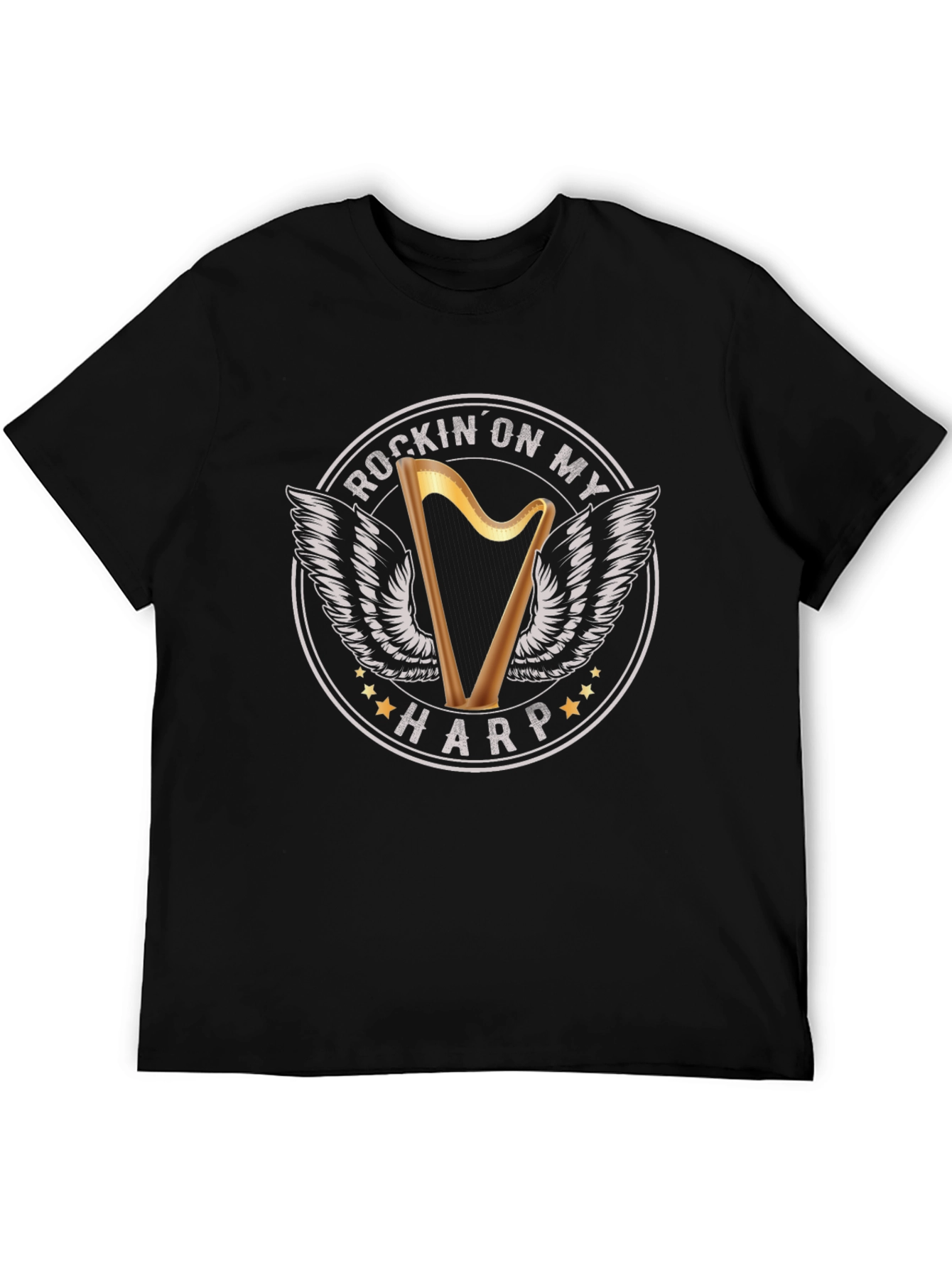 Rockin On My Harp Graphic T-Shirt