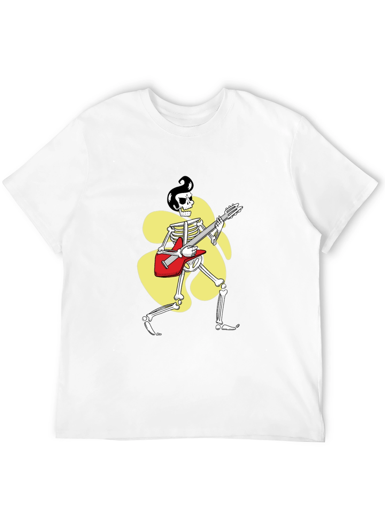 Skeleton Rocker Black T-Shirt