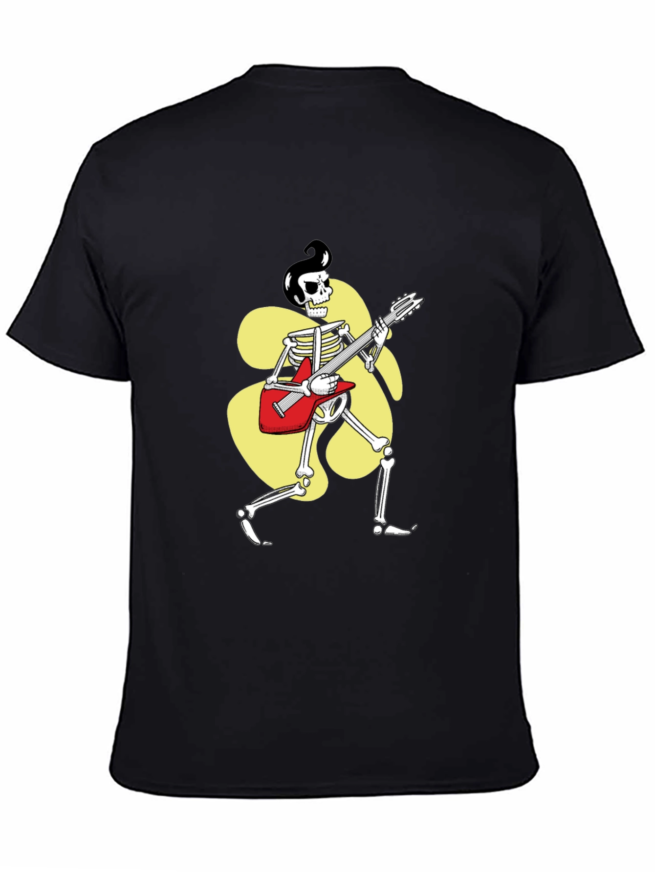 Skeleton Rocker Black T-Shirt
