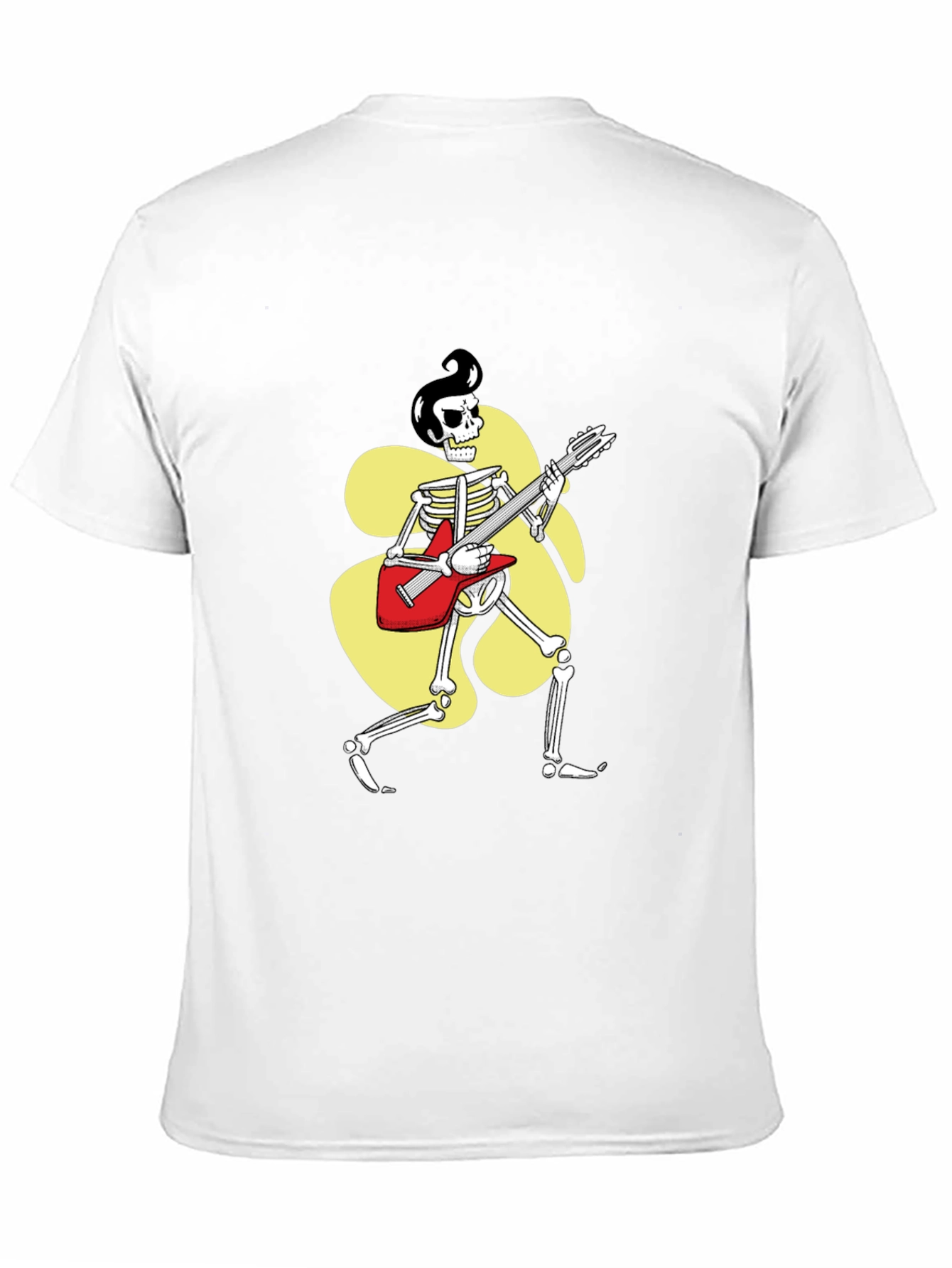 Skeleton Rocker Black T-Shirt