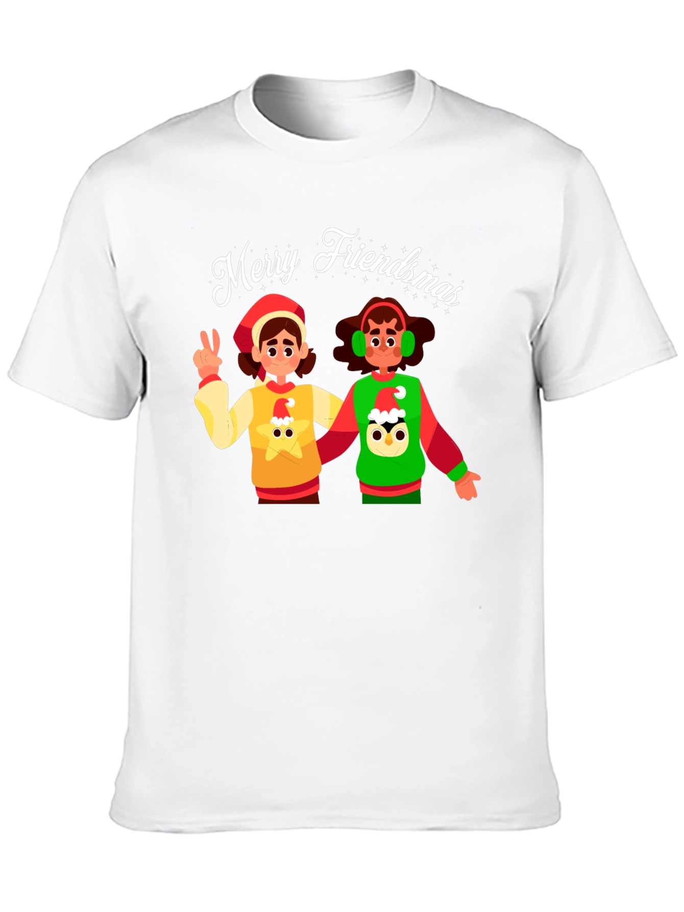 Merry Friendsmas Graphic T-Shirt