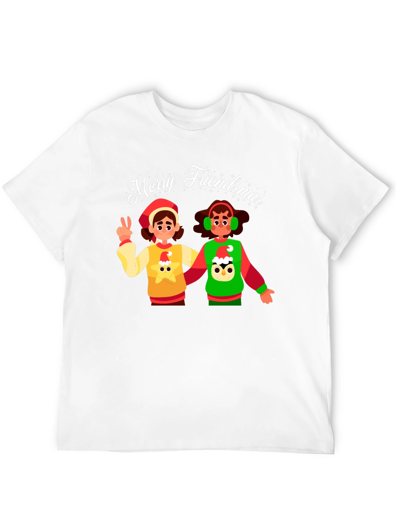 Merry Friendsmas Graphic T-Shirt