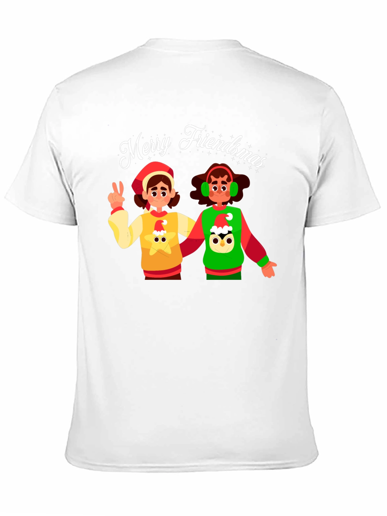 Merry Friendsmas Graphic T-Shirt