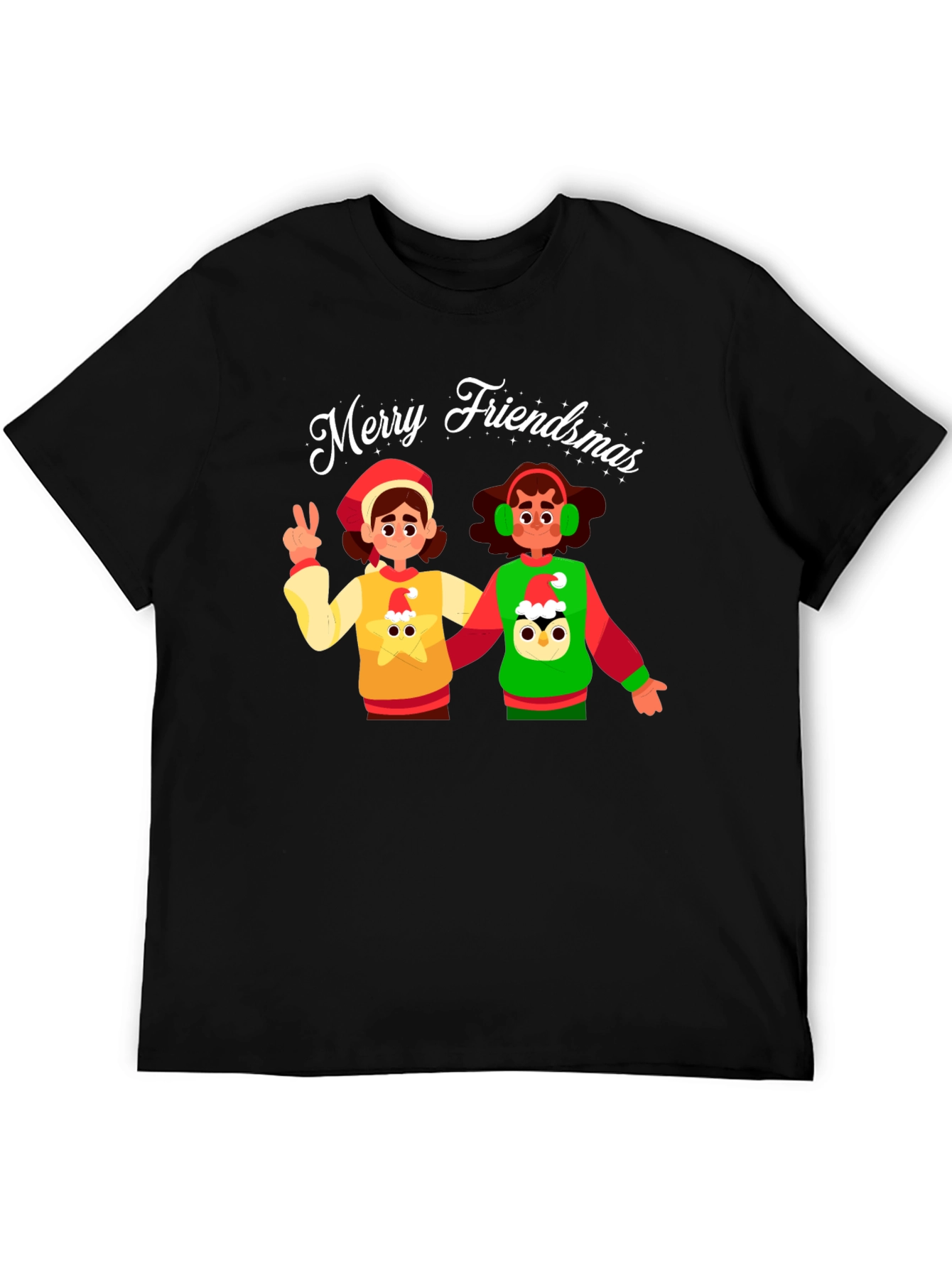 Merry Friendsmas Graphic T-Shirt