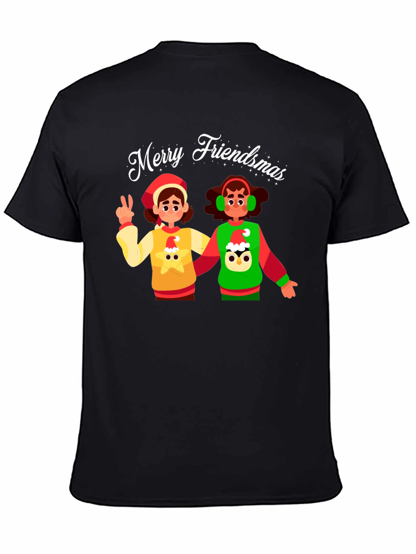 Merry Friendsmas Graphic T-Shirt