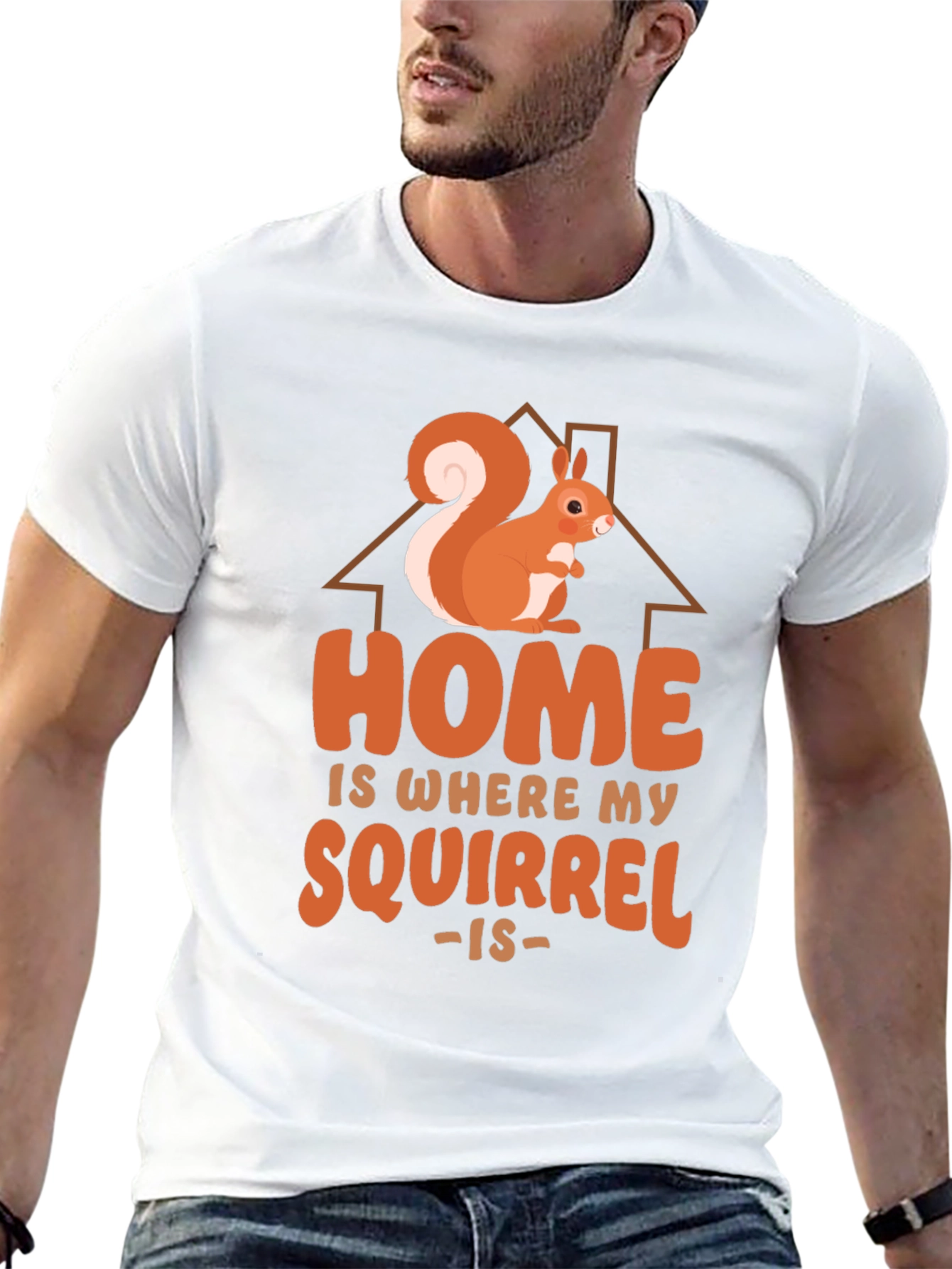 Home is Where My Squirrel Is - Graphic Tee
