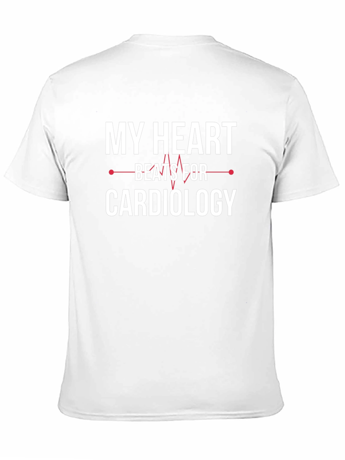 Cardiology T-Shirt - Heartbeat Design