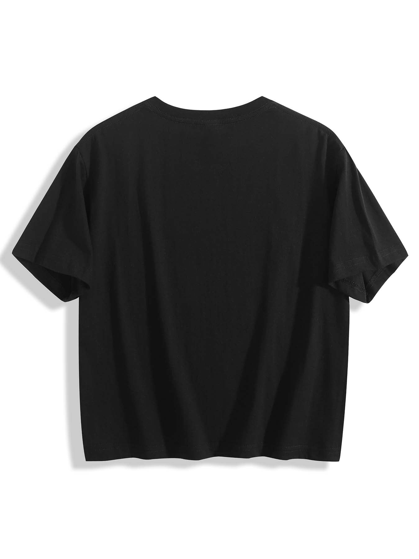V-Neck Women's Cropped T-Shirt – Soft Cotton, Custom Graphic Print, Stylish & Comfortable