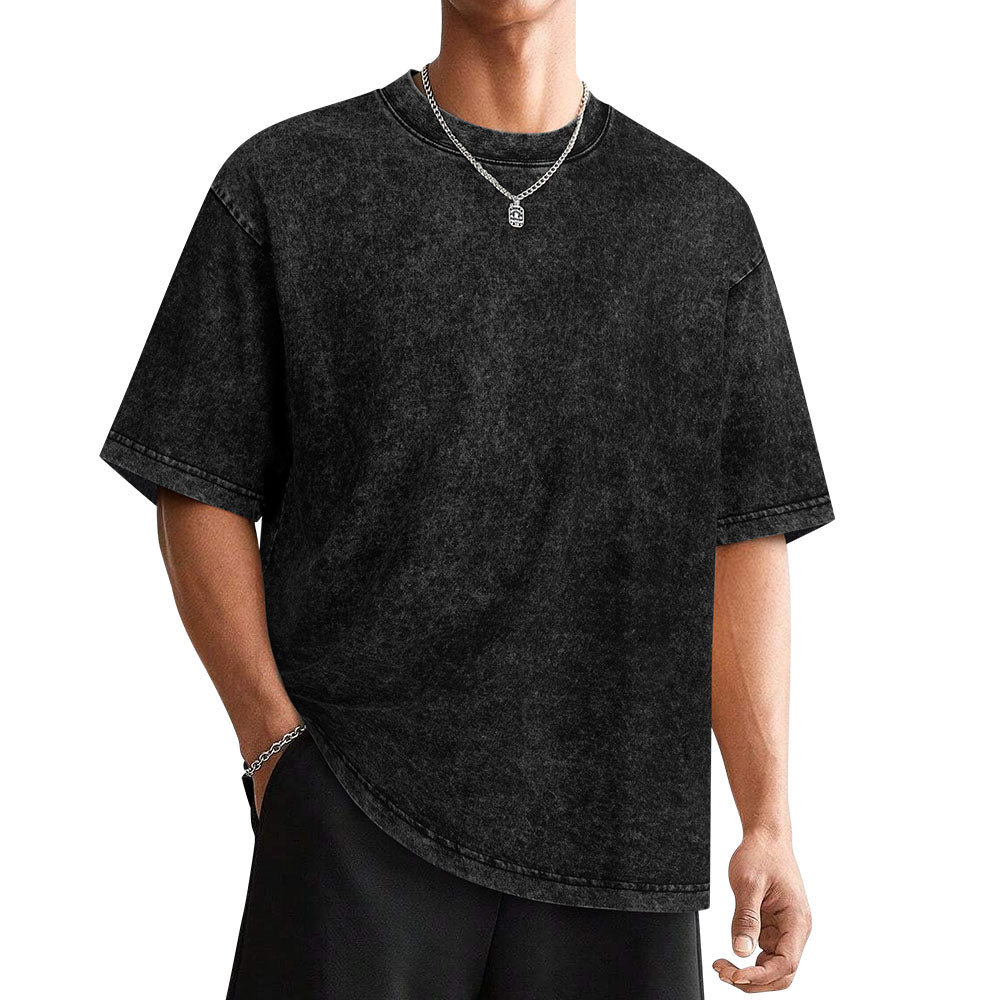 Unisex Black Cotton T-Shirt – Bold “ALL IN” Back Print, Street Style Graphic, Soft & Durable