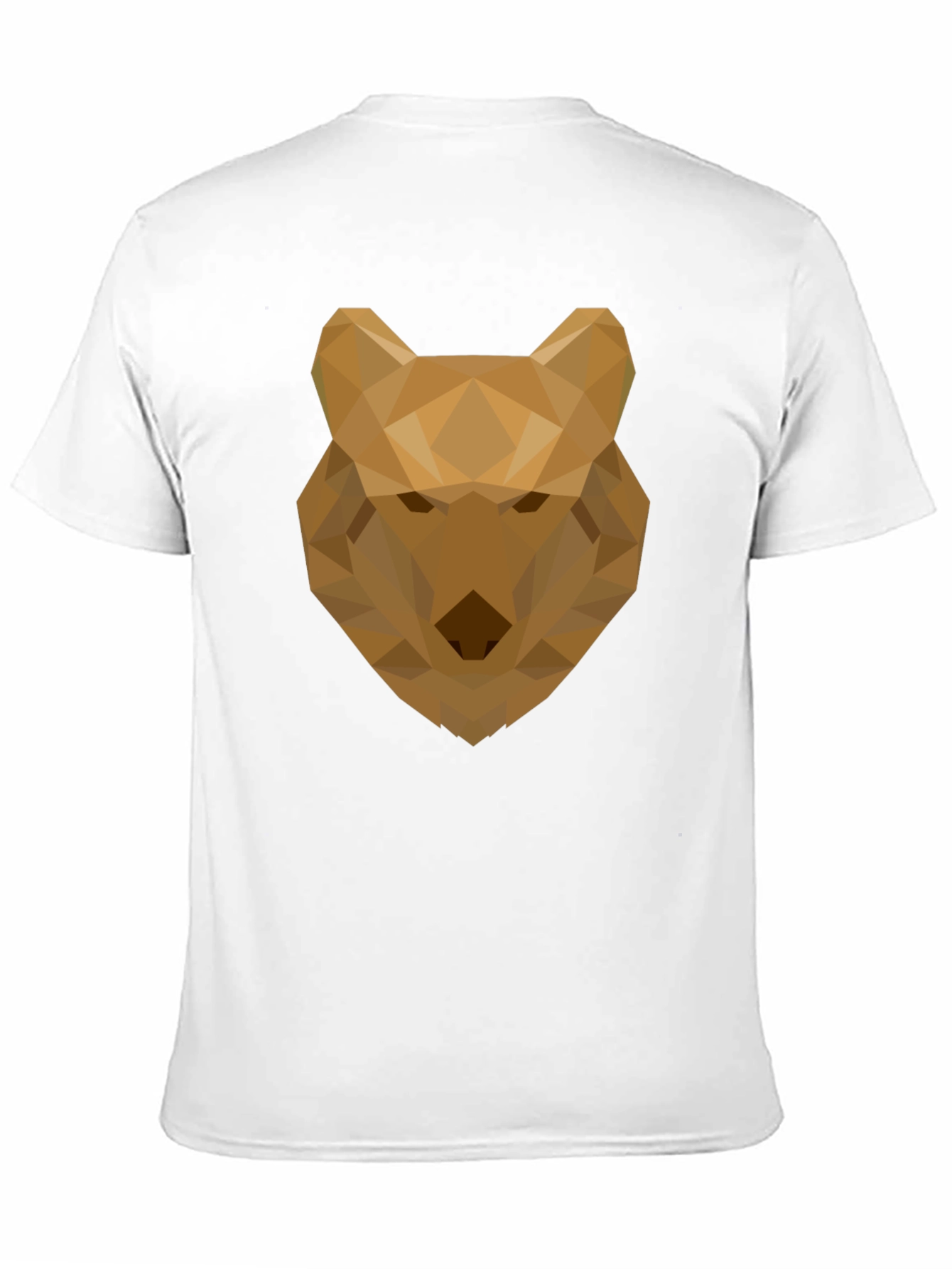 Geometric Wolf Graphic Tee - Modern Style
