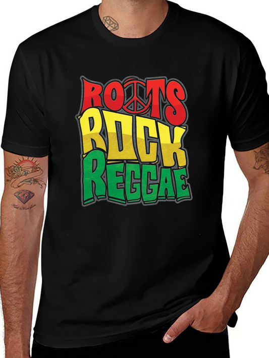 Roots Rock Reggae T-Shirt - Rasta Colors