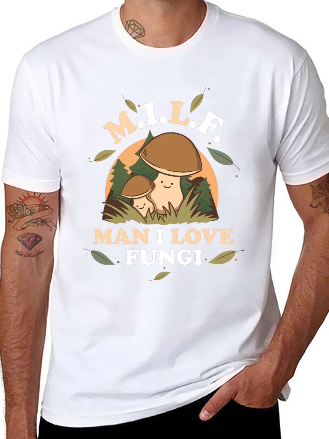 M.I.L.F. Man I Love Fungi T-Shirt