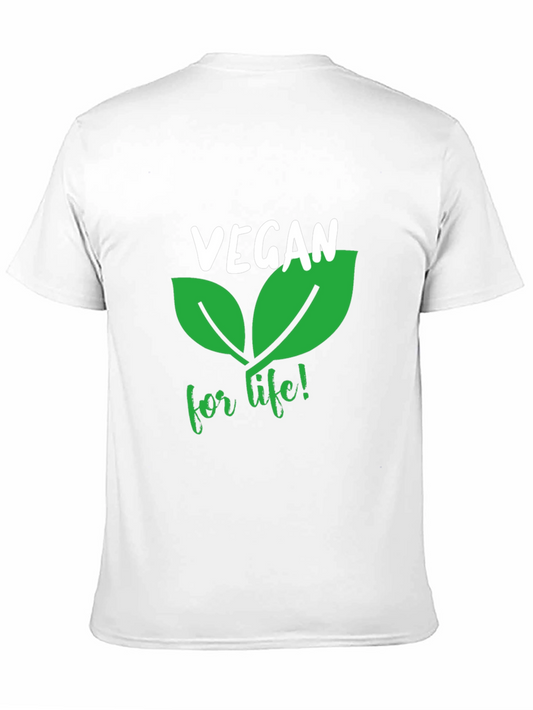 Vegan For Life T-Shirt - Stylish & Comfortable