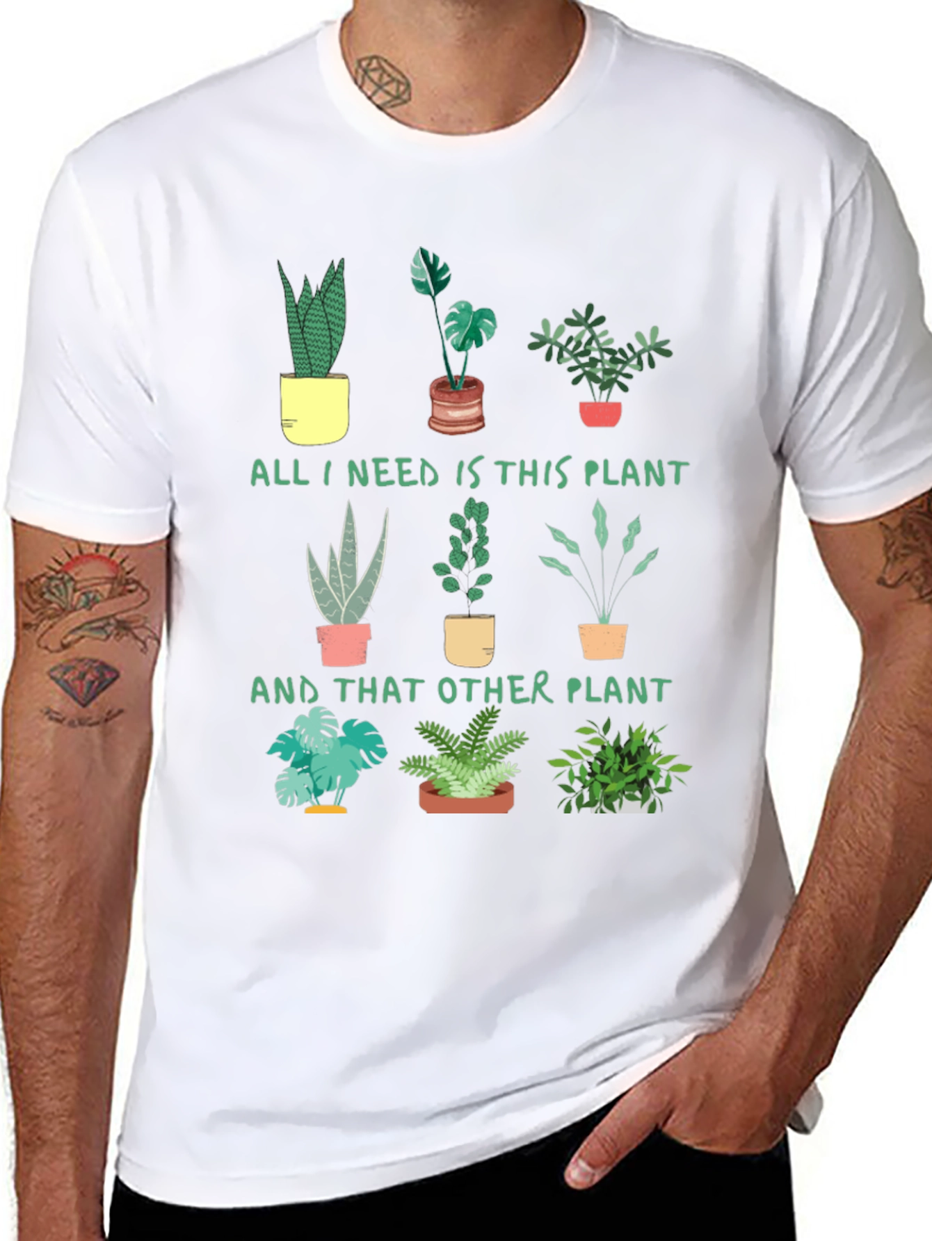 Plant Lover Graphic T-Shirt