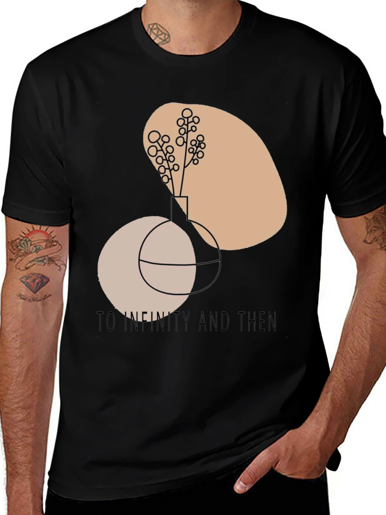 Abstract Art Graphic Print T-Shirt