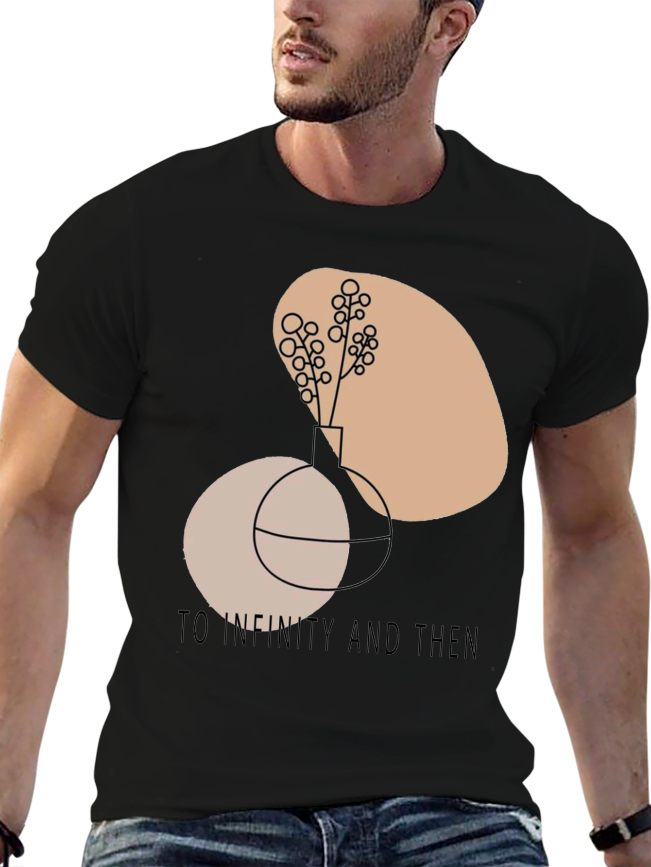 Abstract Art Graphic Print T-Shirt