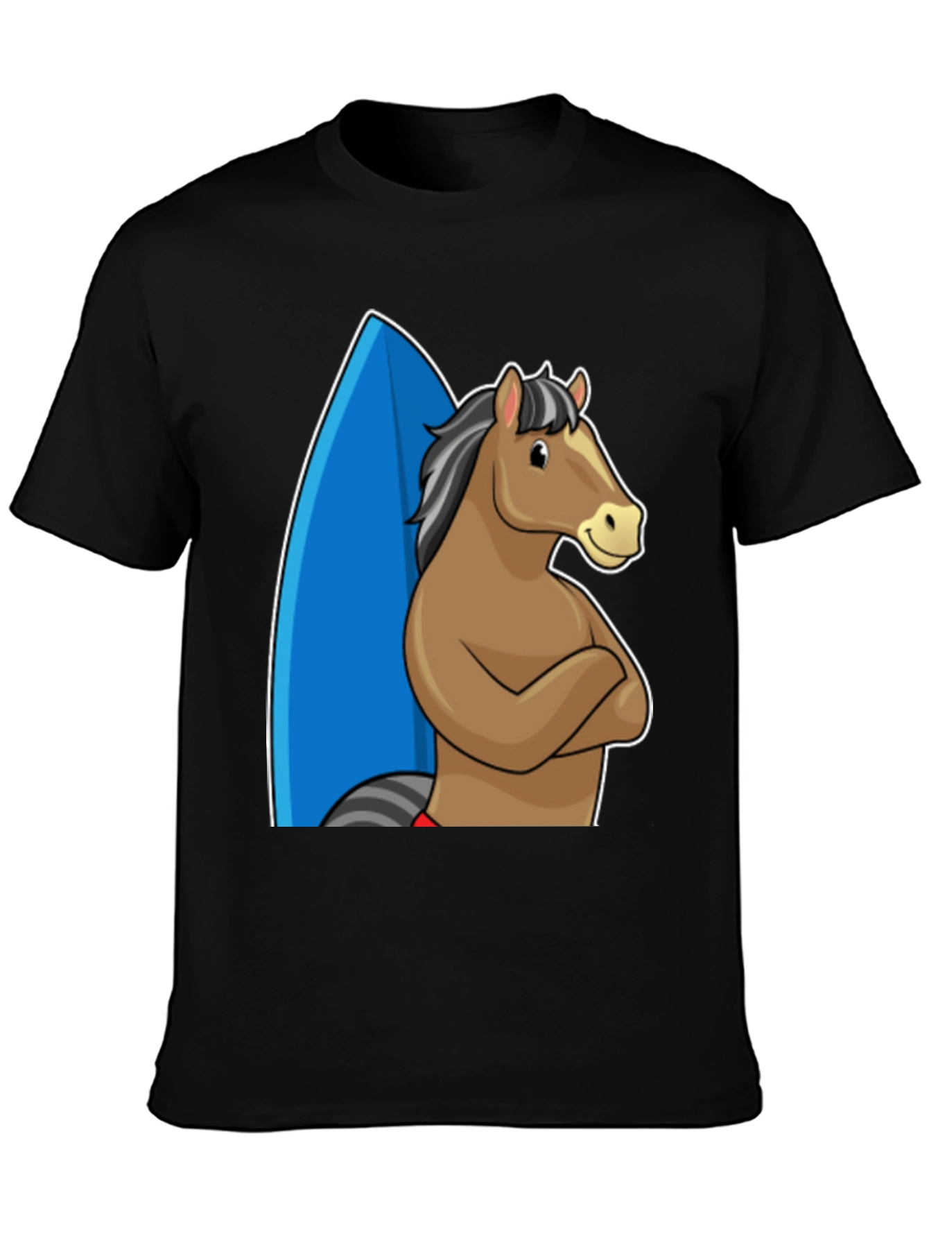 Surf Horse T-Shirt - Funny Graphic Tee