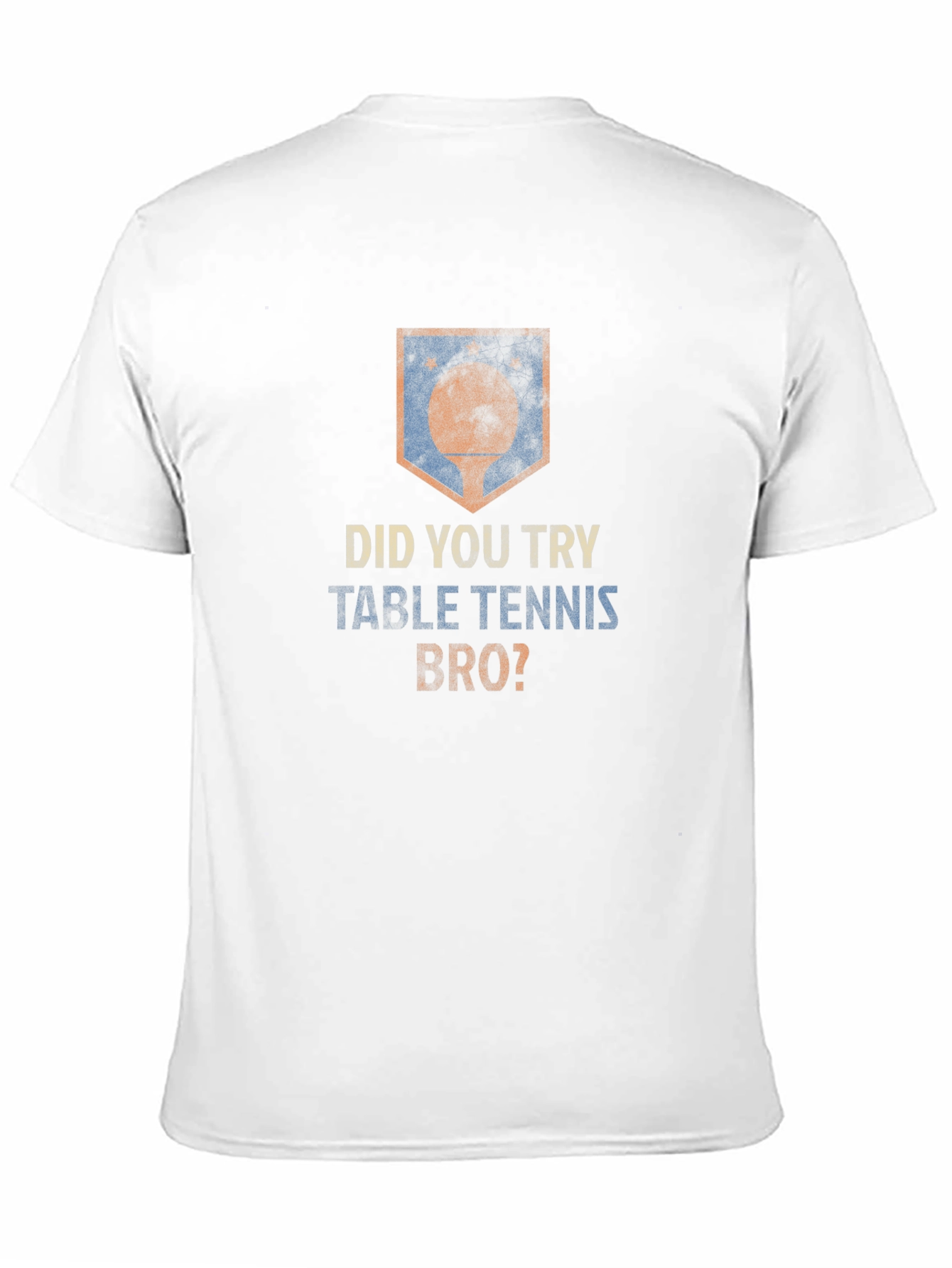Table Tennis Bro Graphic Tee - Black
