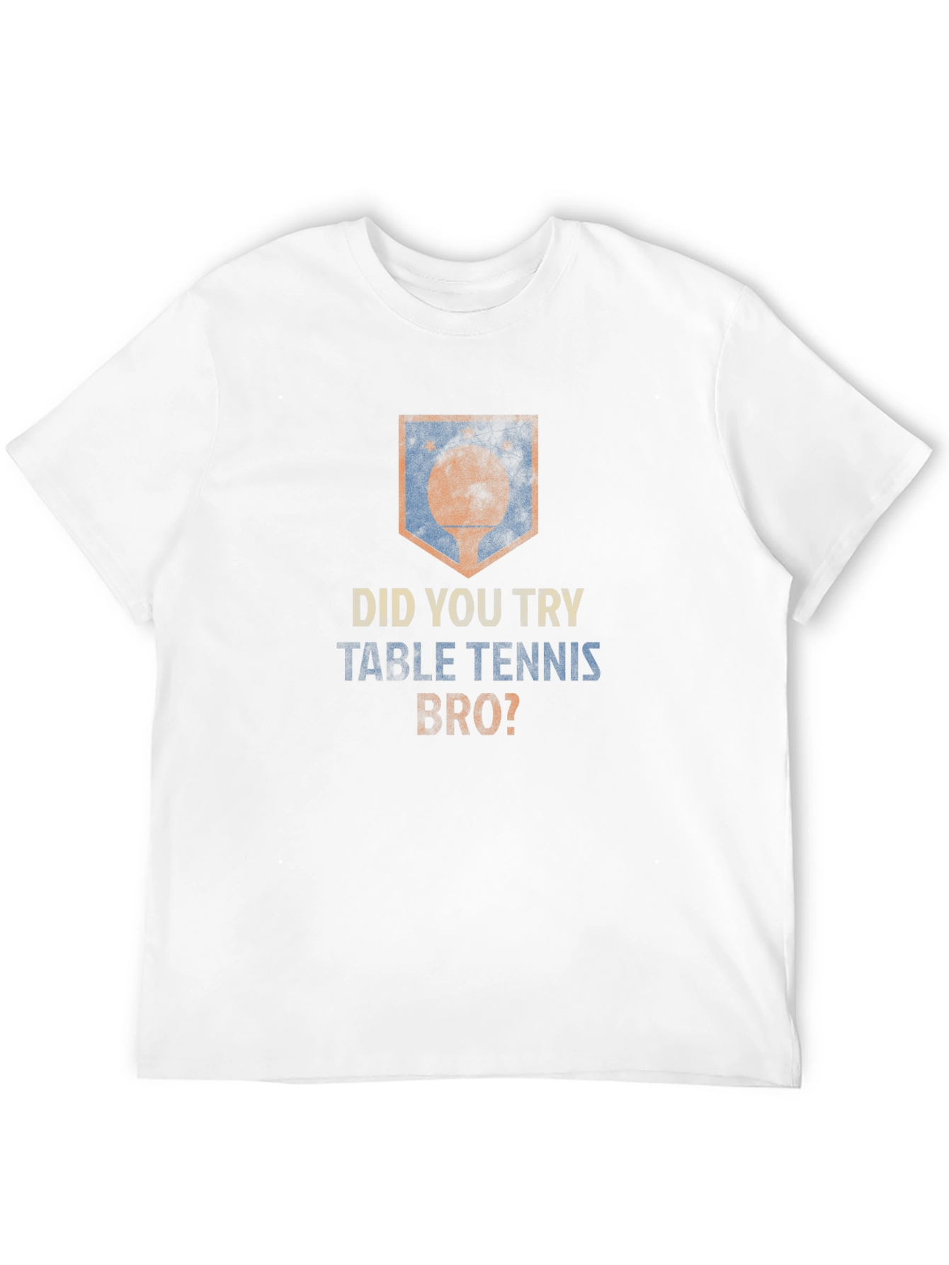 Table Tennis Bro Graphic Tee - Black