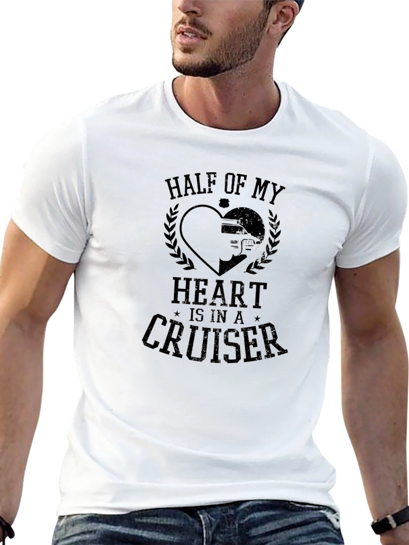 Half My Heart Cruiser T-Shirt