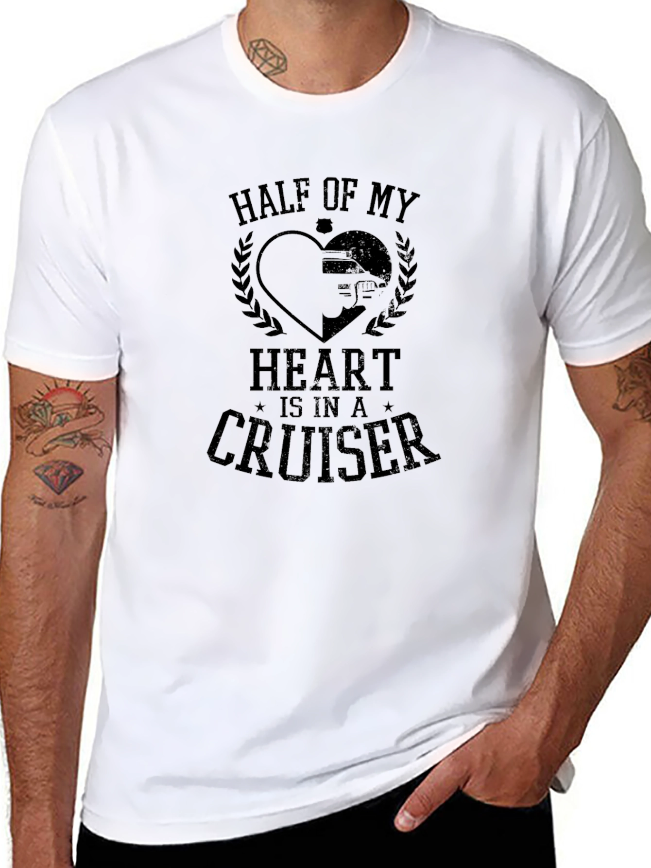 Half My Heart Cruiser T-Shirt