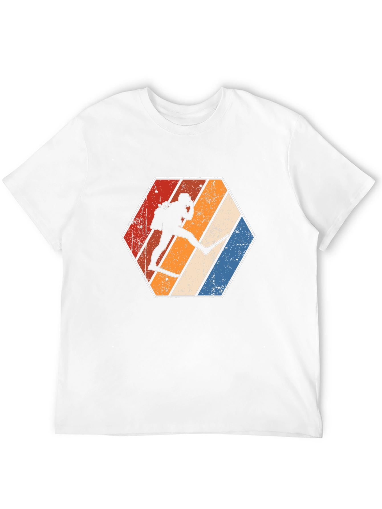 Retro Diver Silhouette Graphic Tee