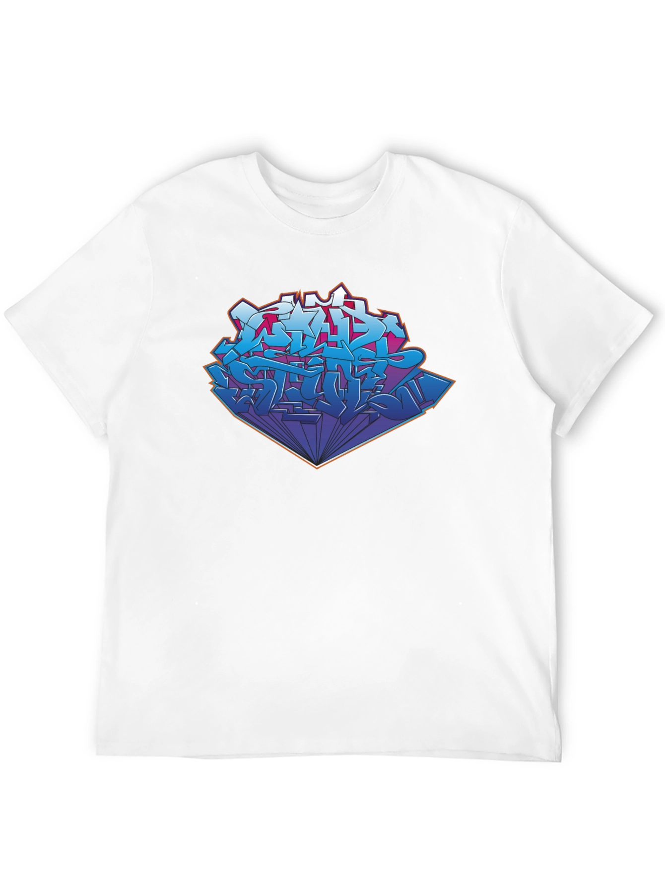 Graffiti Art Graphic Black T-Shirt
