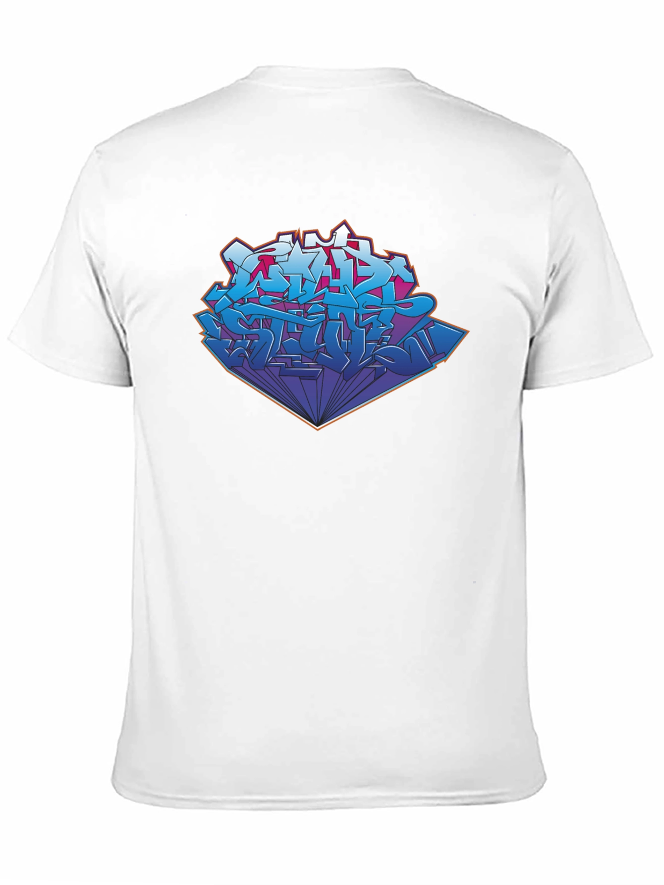 Graffiti Art Graphic Black T-Shirt
