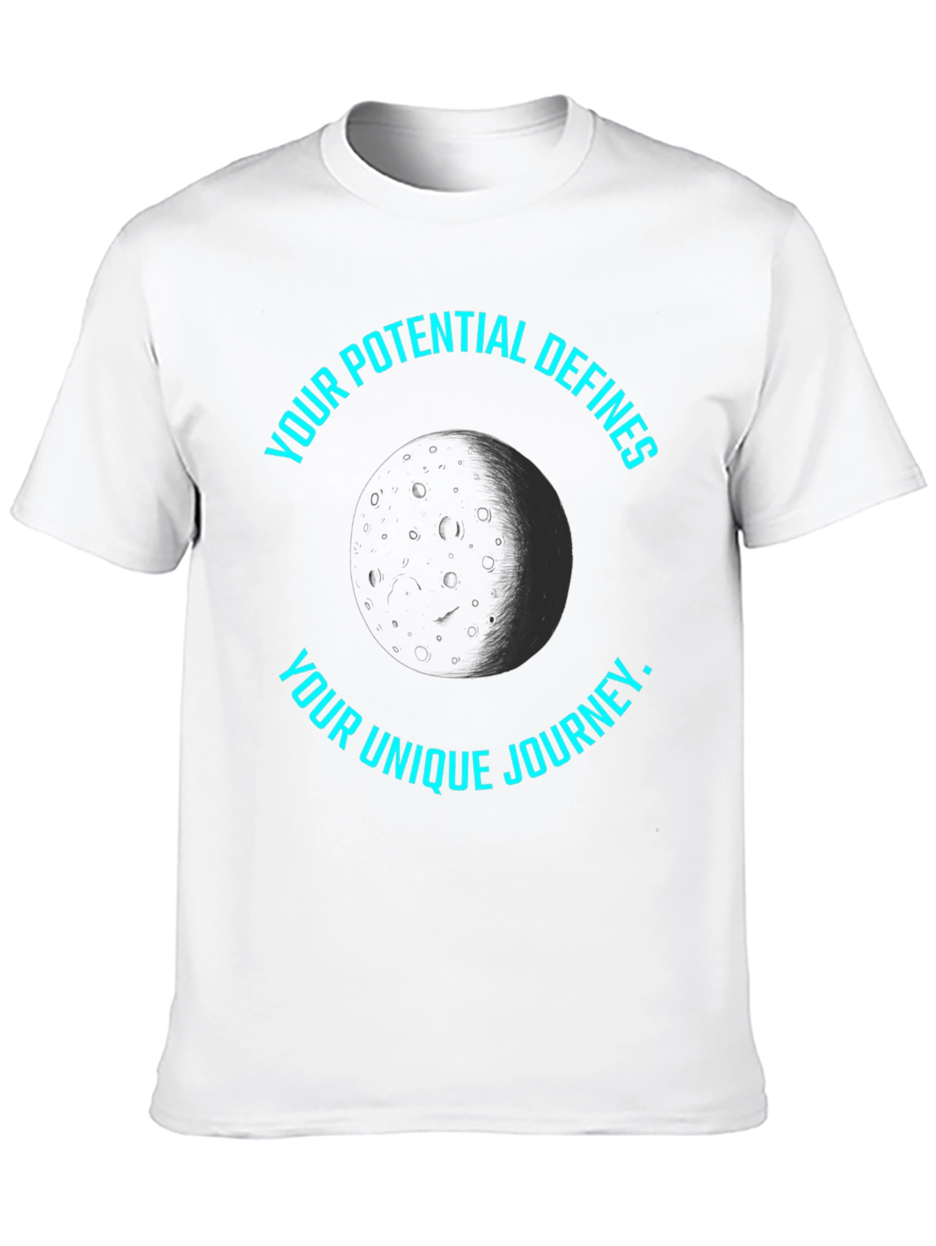 Potential Defines Journey Graphic Tee - Black