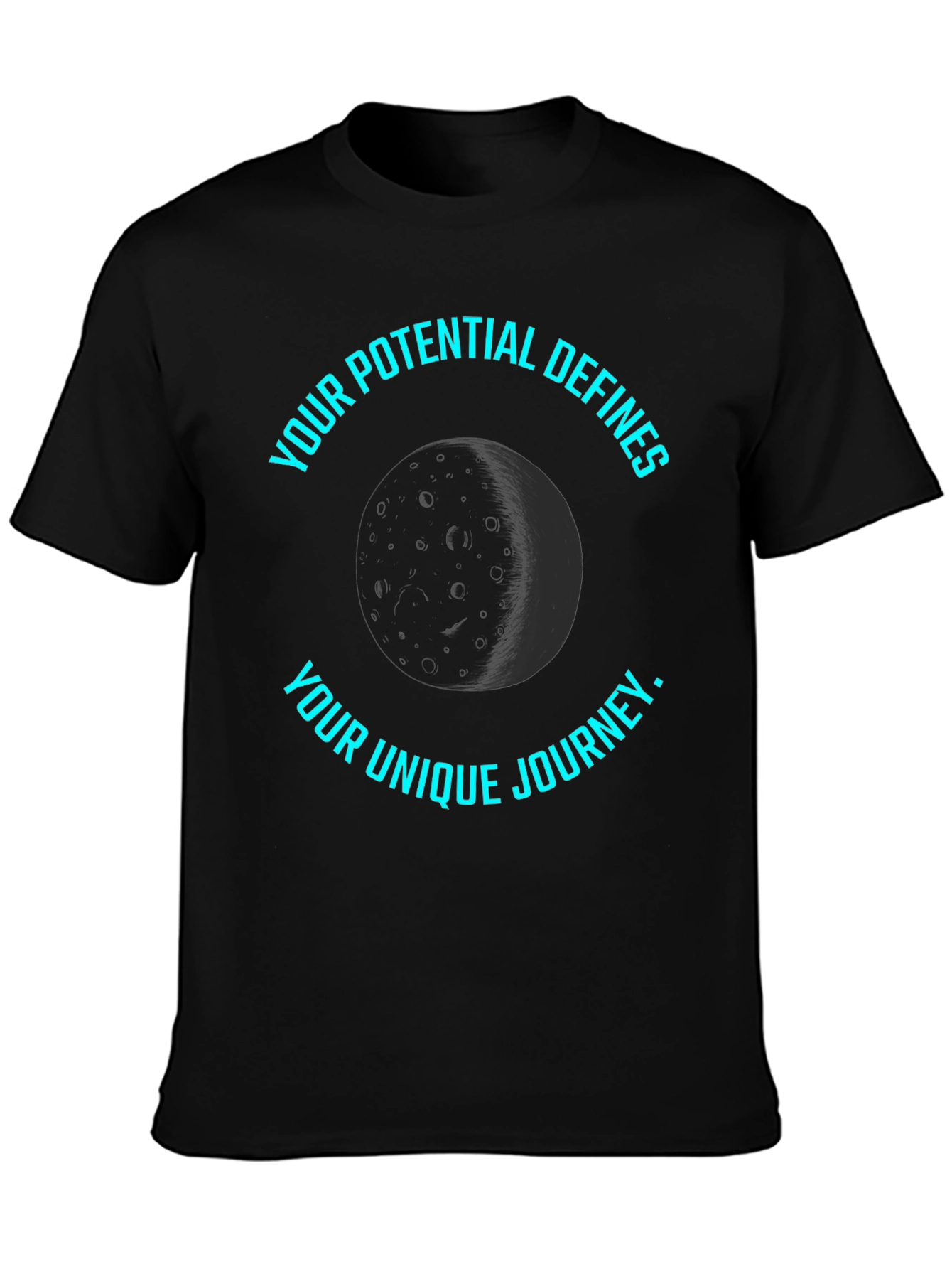 Potential Defines Journey Graphic Tee - Black
