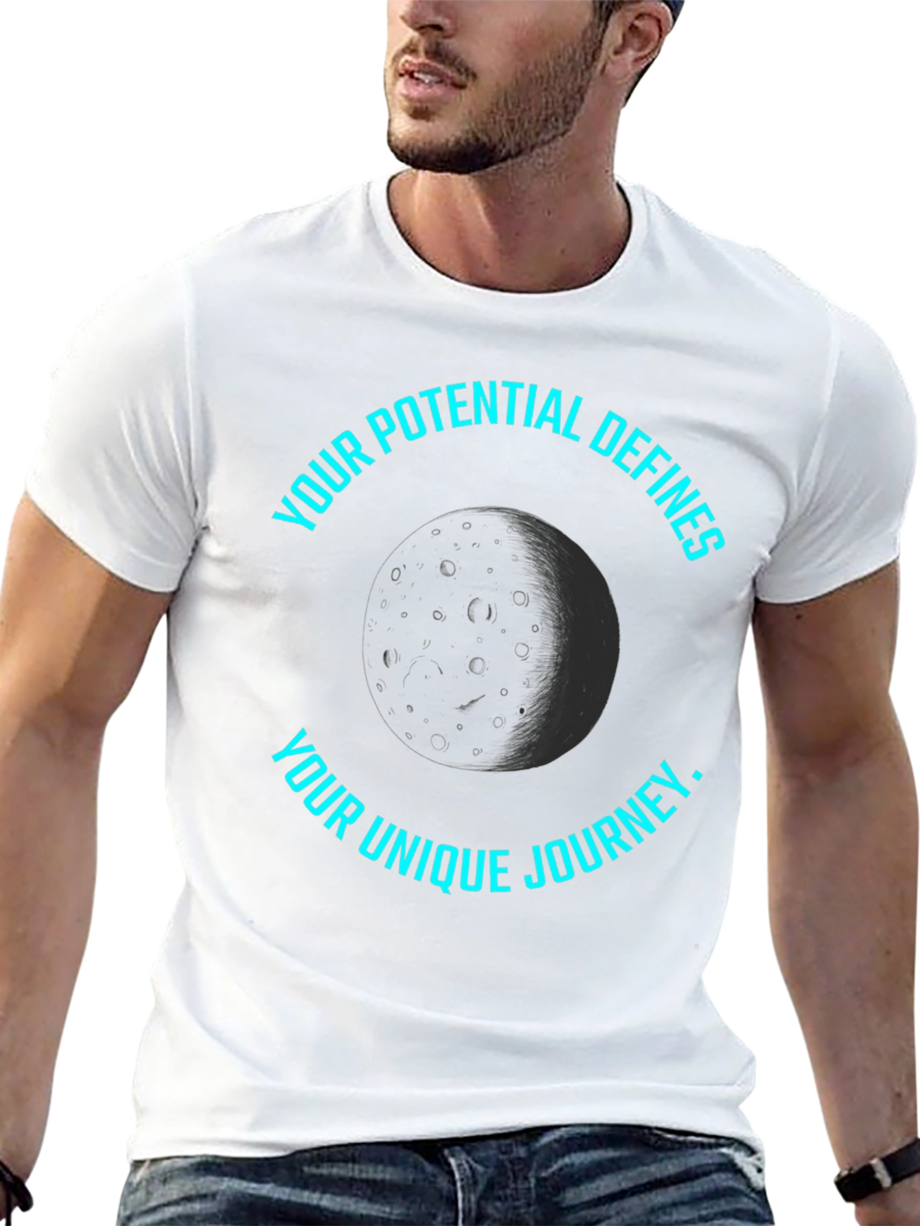 Potential Defines Journey Graphic Tee - Black