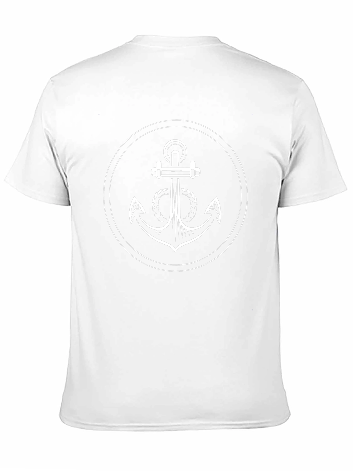 Anchor Graphic T-Shirt - Classic Black Tee
