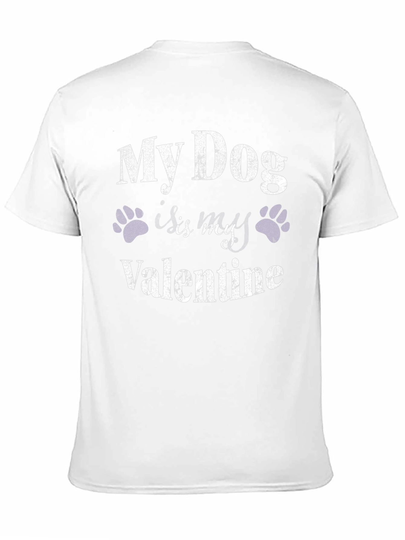 My Dog Is My Valentine T-Shirt – Cute Dog Lover Valentine Tee