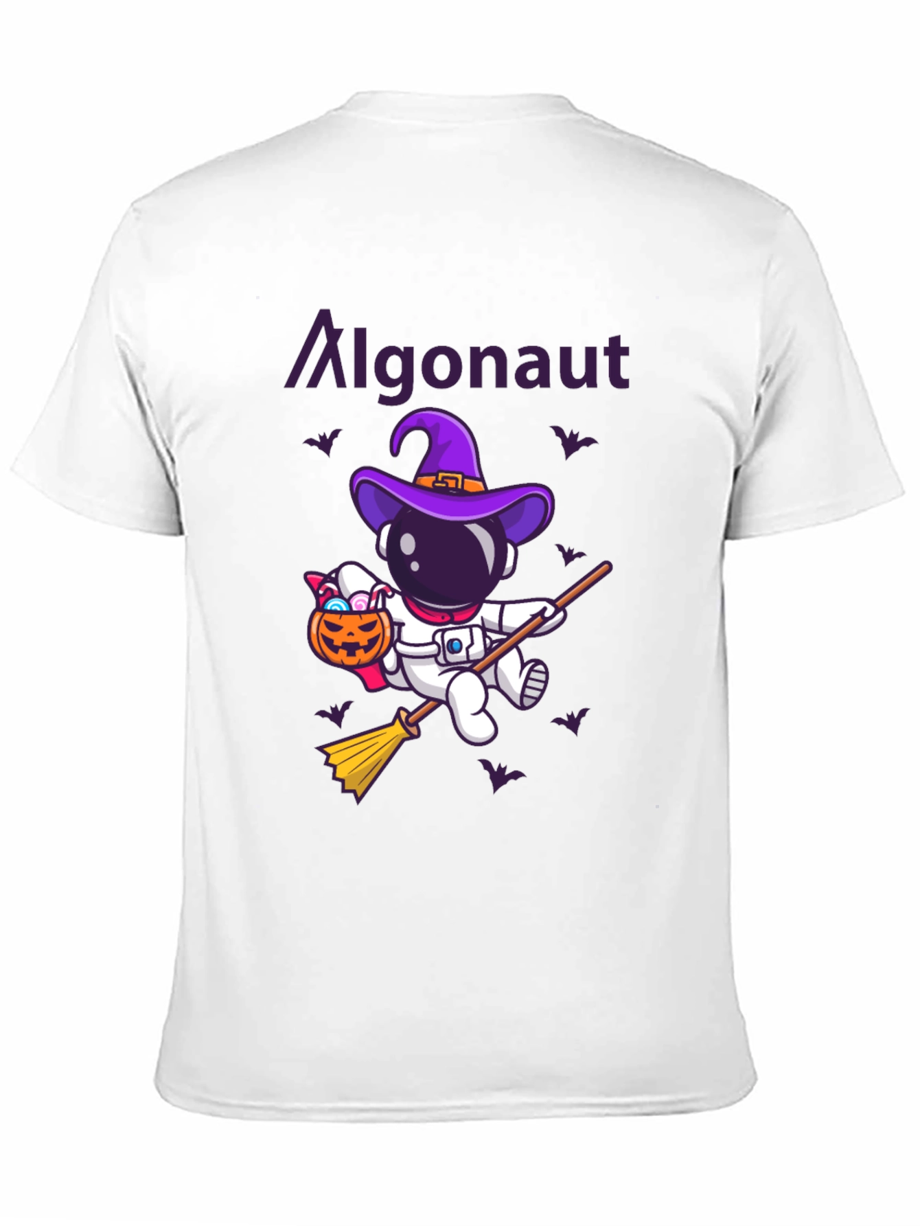 Algonaunt Halloween Astronaut Graphic Tee