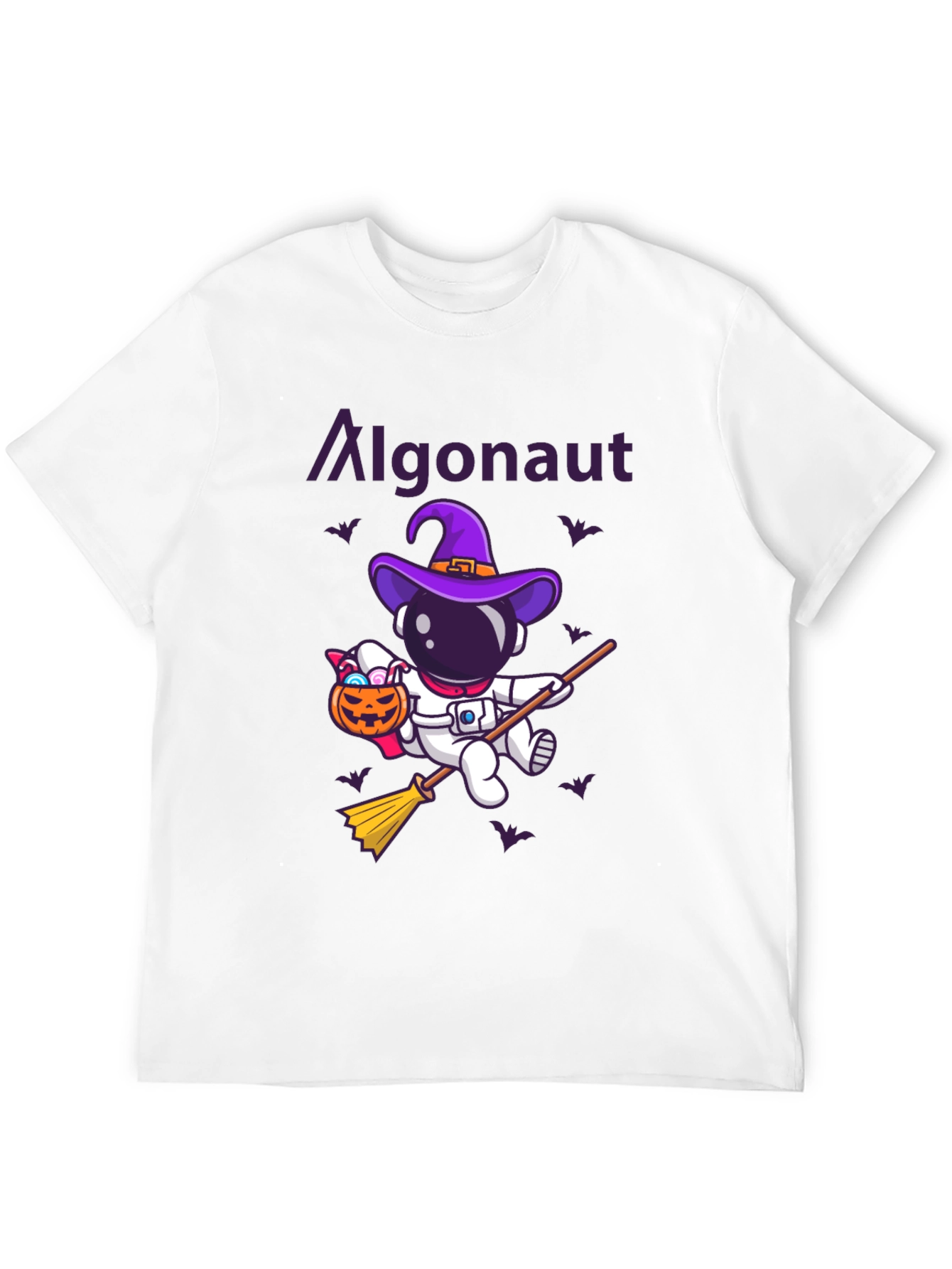 Algonaunt Halloween Astronaut Graphic Tee
