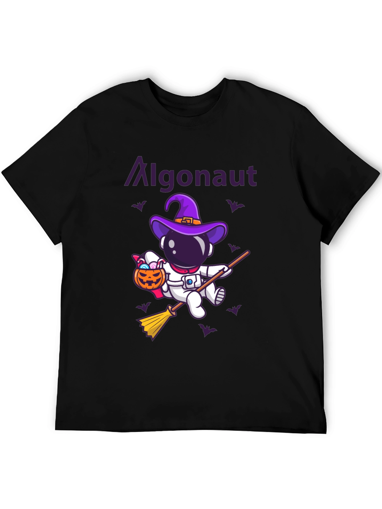 Algonaunt Halloween Astronaut Graphic Tee