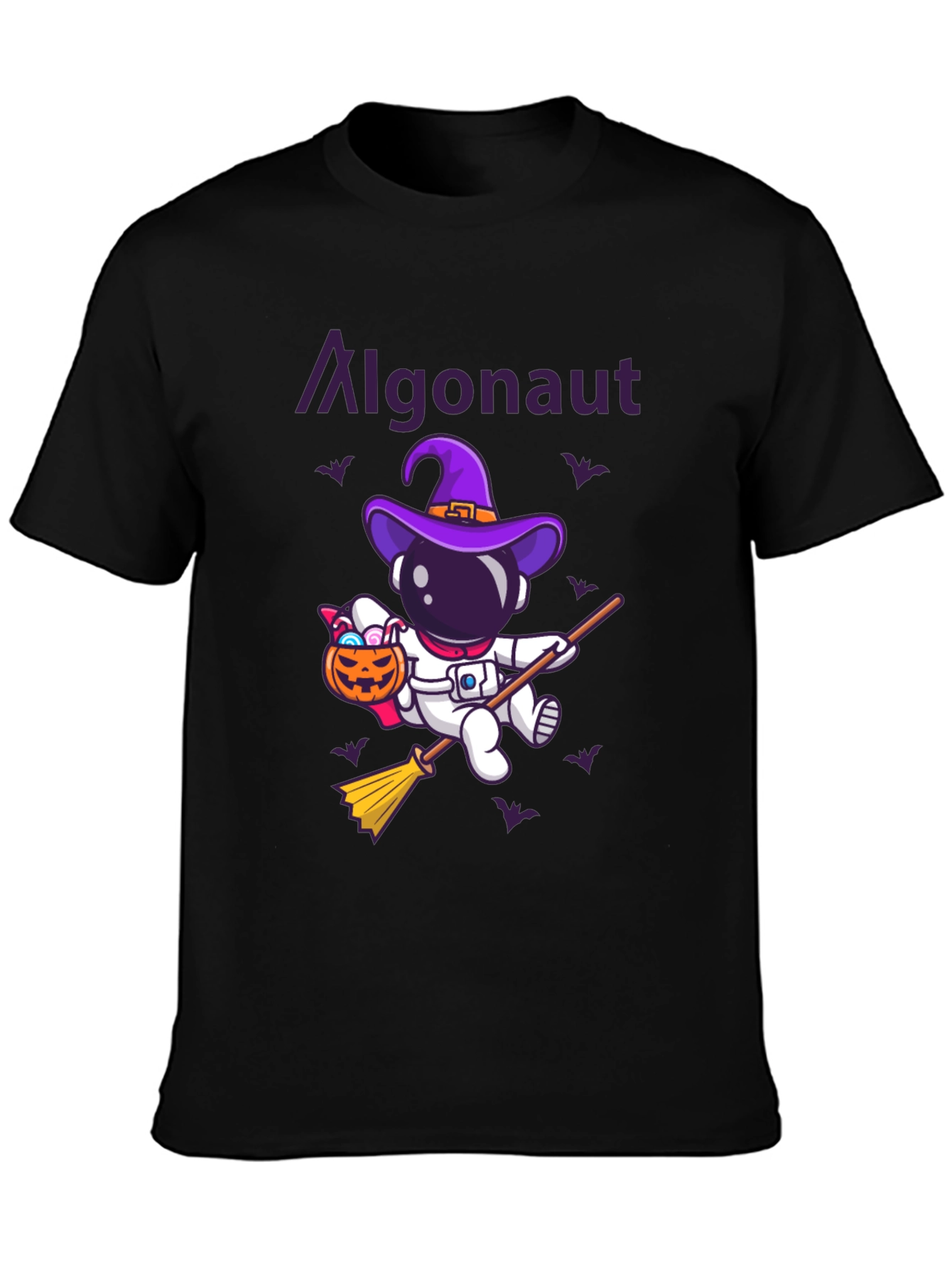 Algonaunt Halloween Astronaut Graphic Tee