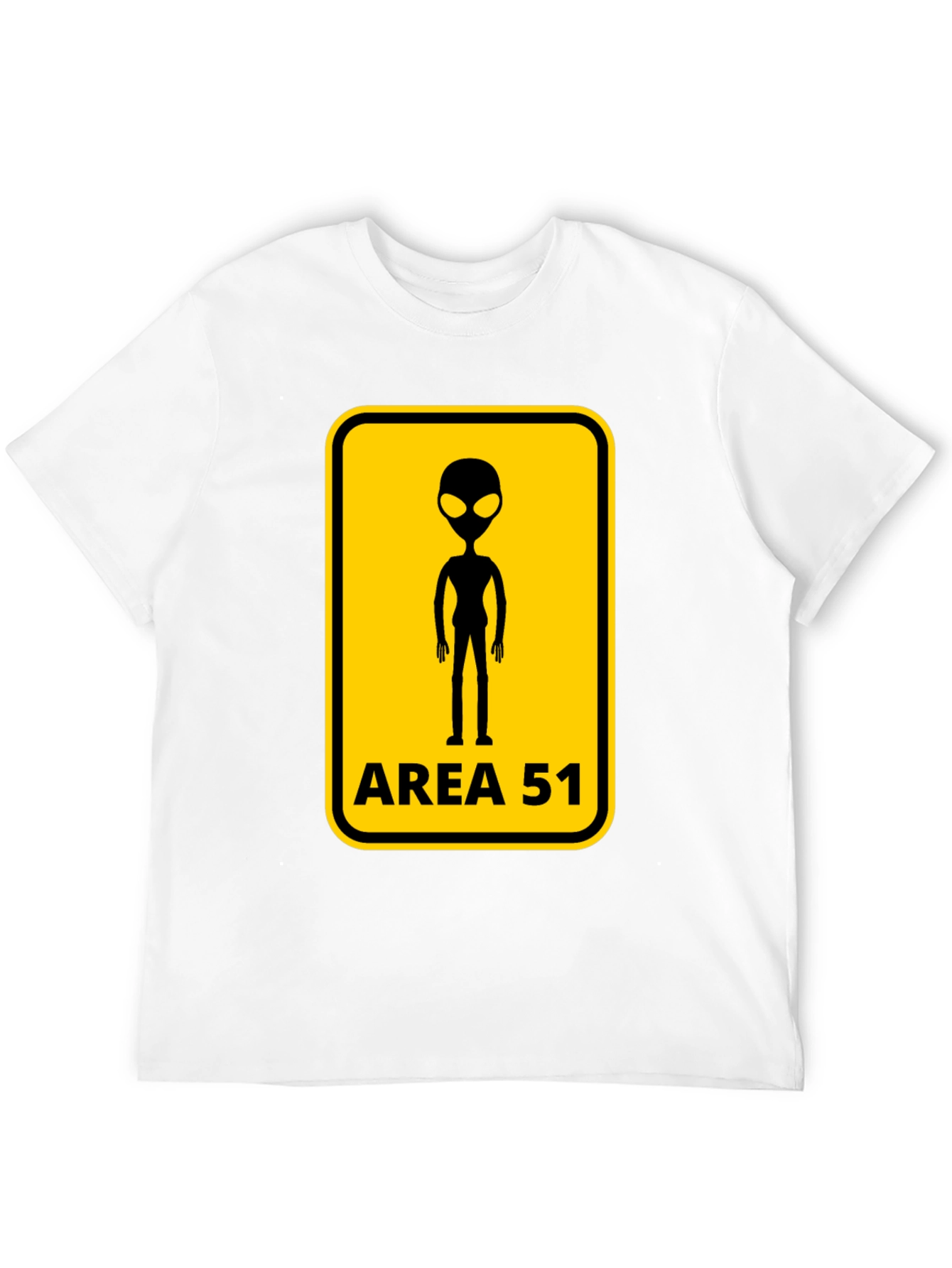 Area 51 Alien Graphic T-Shirt